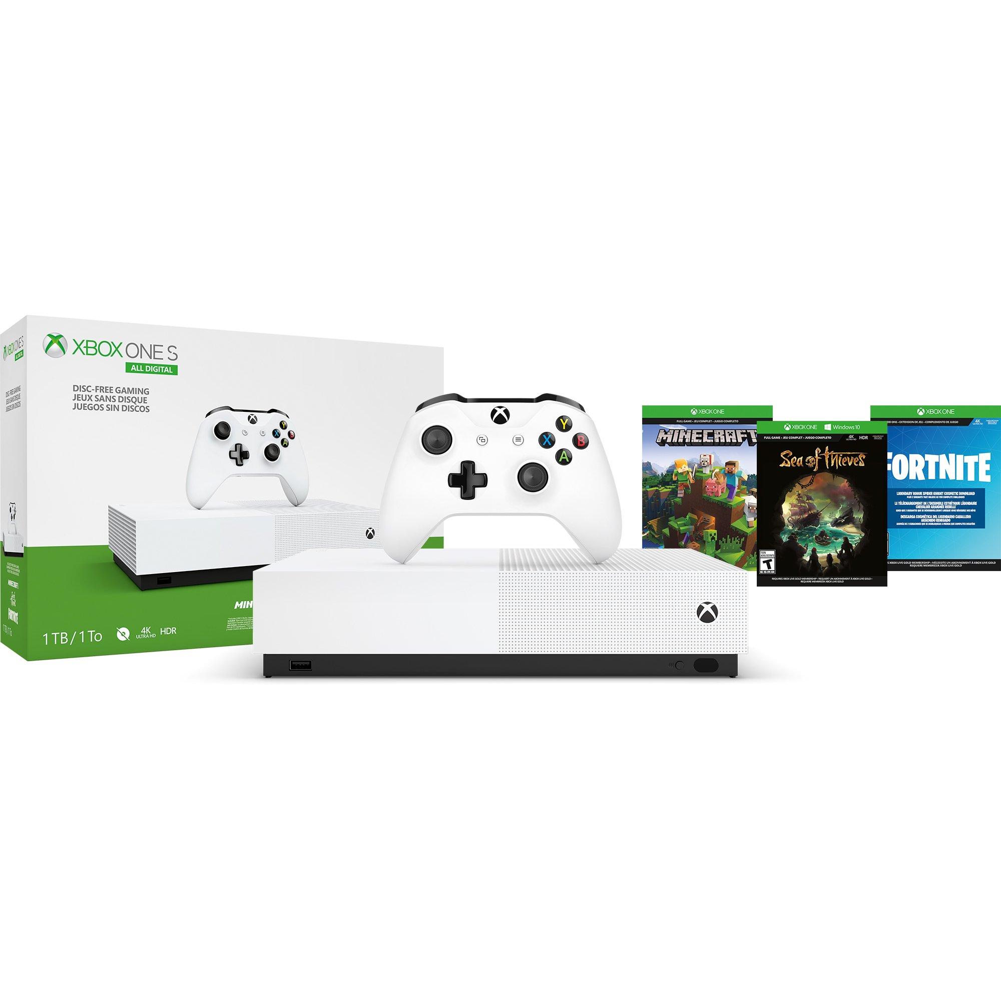 Microsoft Xbox One S 1tb Console All Digital Edition Bundle Gamestop