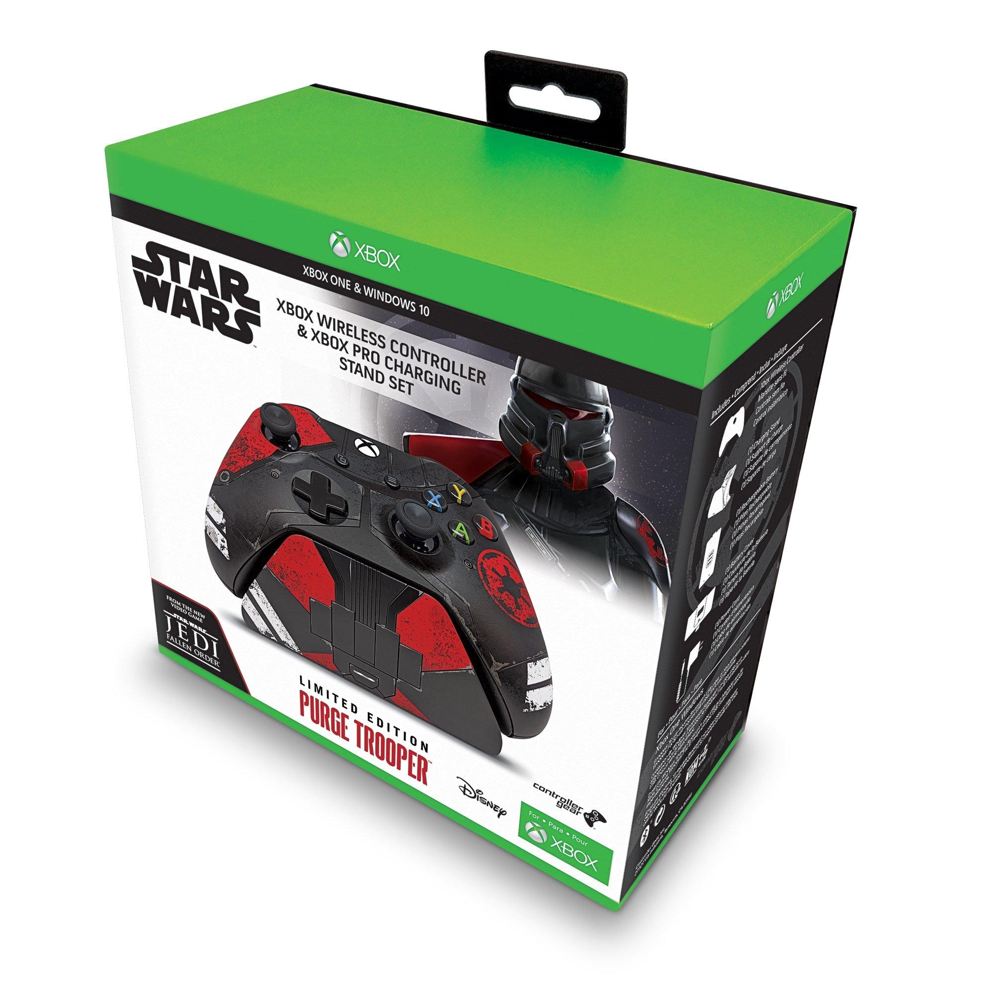 Star Wars Jedi Fallen Order Purge Trooper Wireless Controller And Pro Charging Stand For Xbox One Xbox One Gamestop