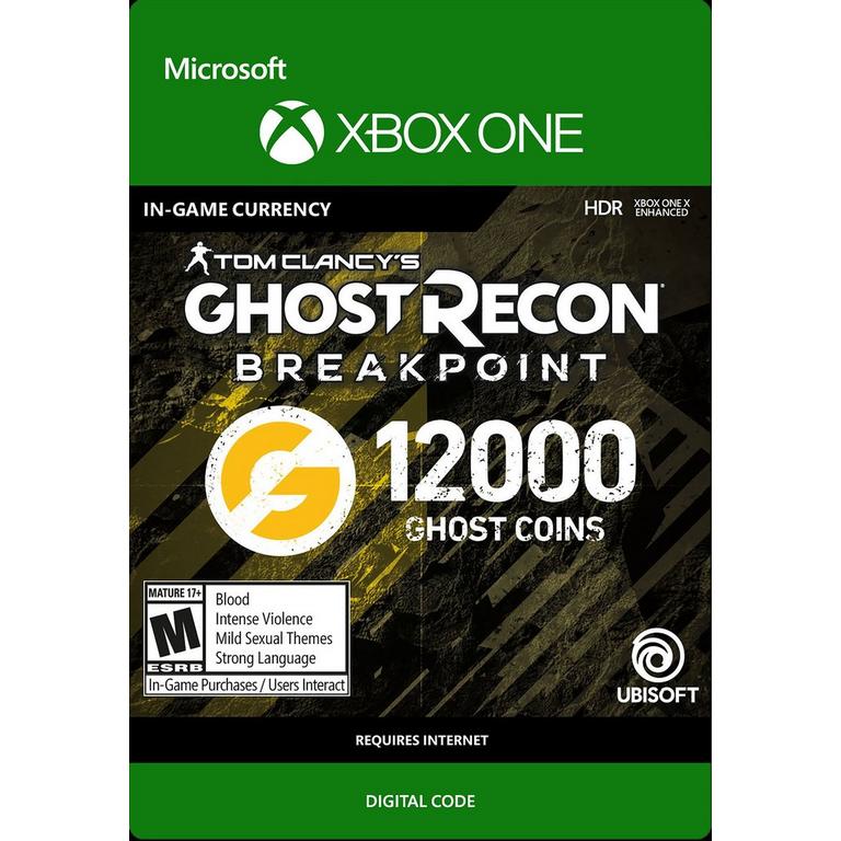 Tom Clancy's Ghost Recon Breakpoint 12,000 Ghost Coins - Xbox One