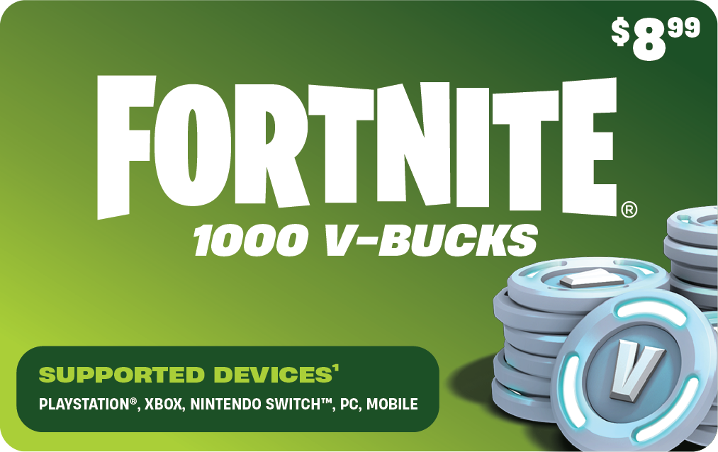 1,000 V-Bucks