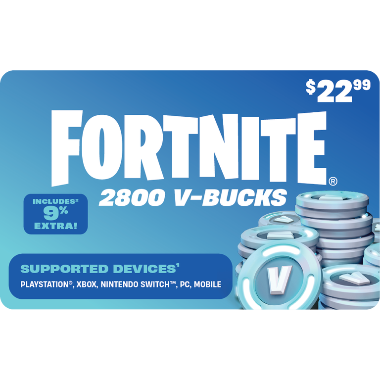 ブイバックスカード フォートナイト V-Bucks | V-Bucksギフトカードの引き換え
