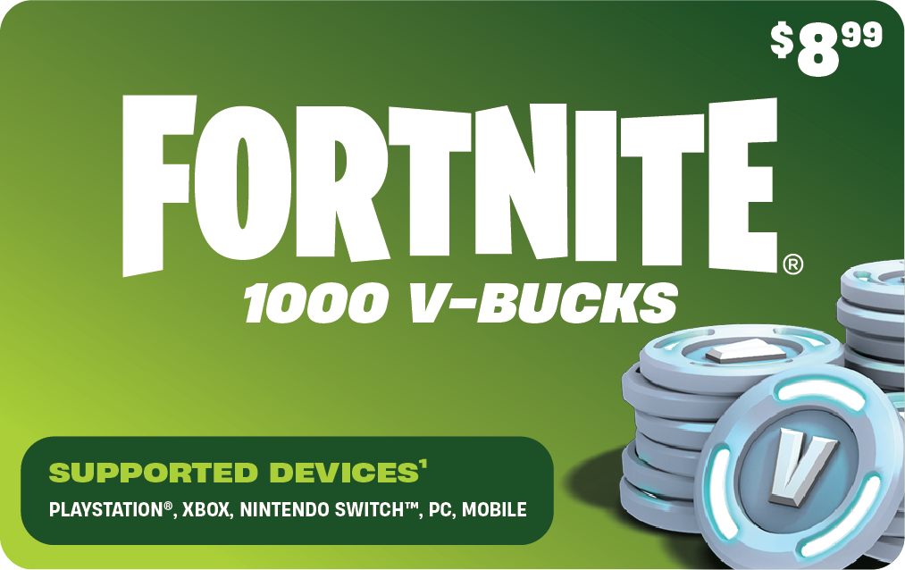 Fortnite 10 V Bucks Universal Gamestop