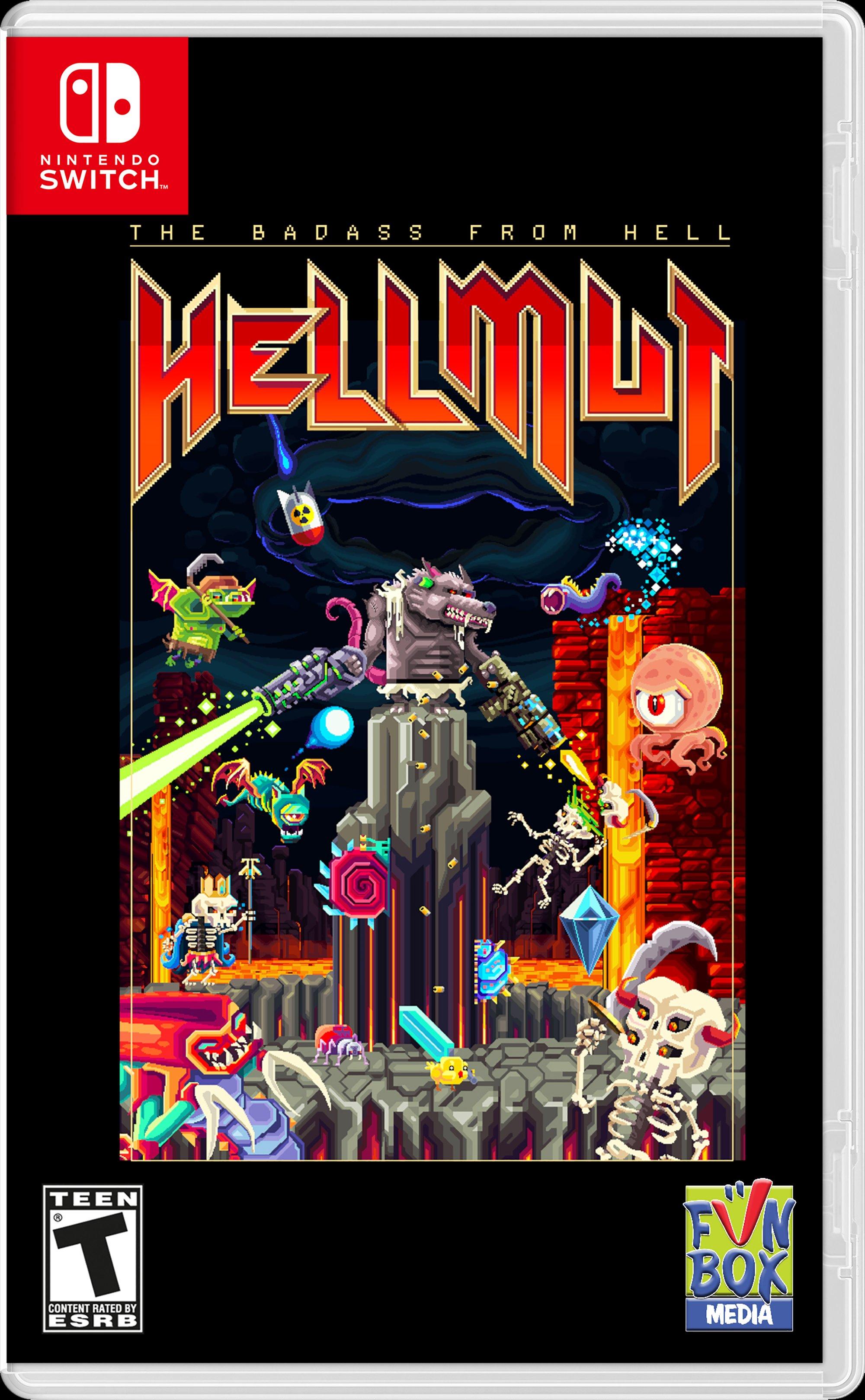 Hellmut Badass from Hell Nintendo Switch GameStop Exclusive