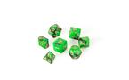 Atrix 7-Dice Set - Emerald and Black