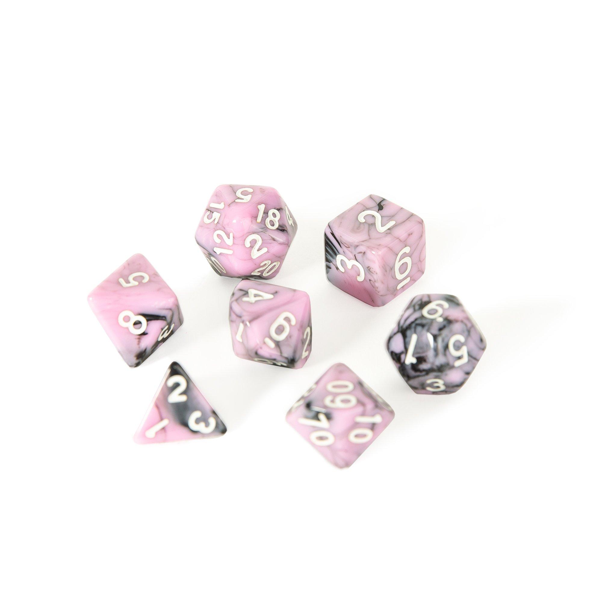 Atrix 7-Dice Set - Pink and Black GameStop Exclusive