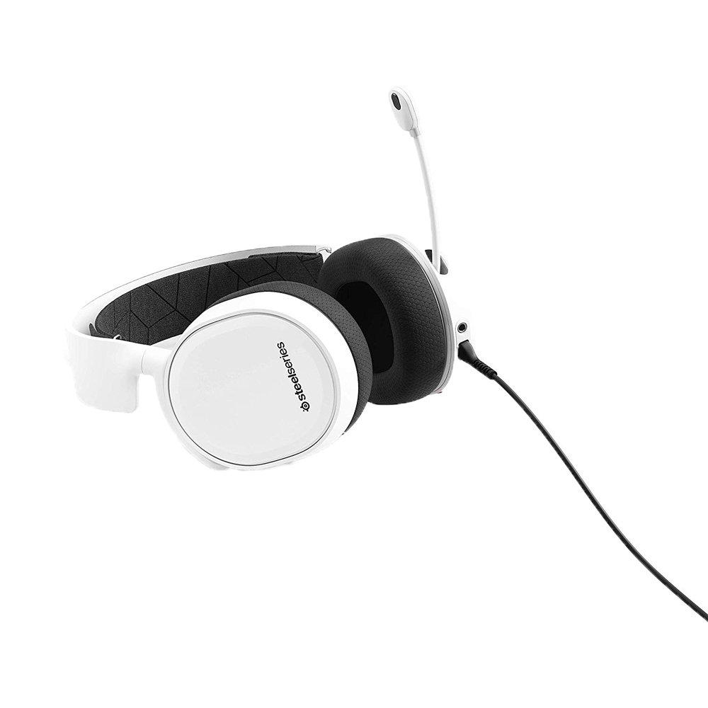 SteelSeries Arctis 3 White Wired Gaming Headset