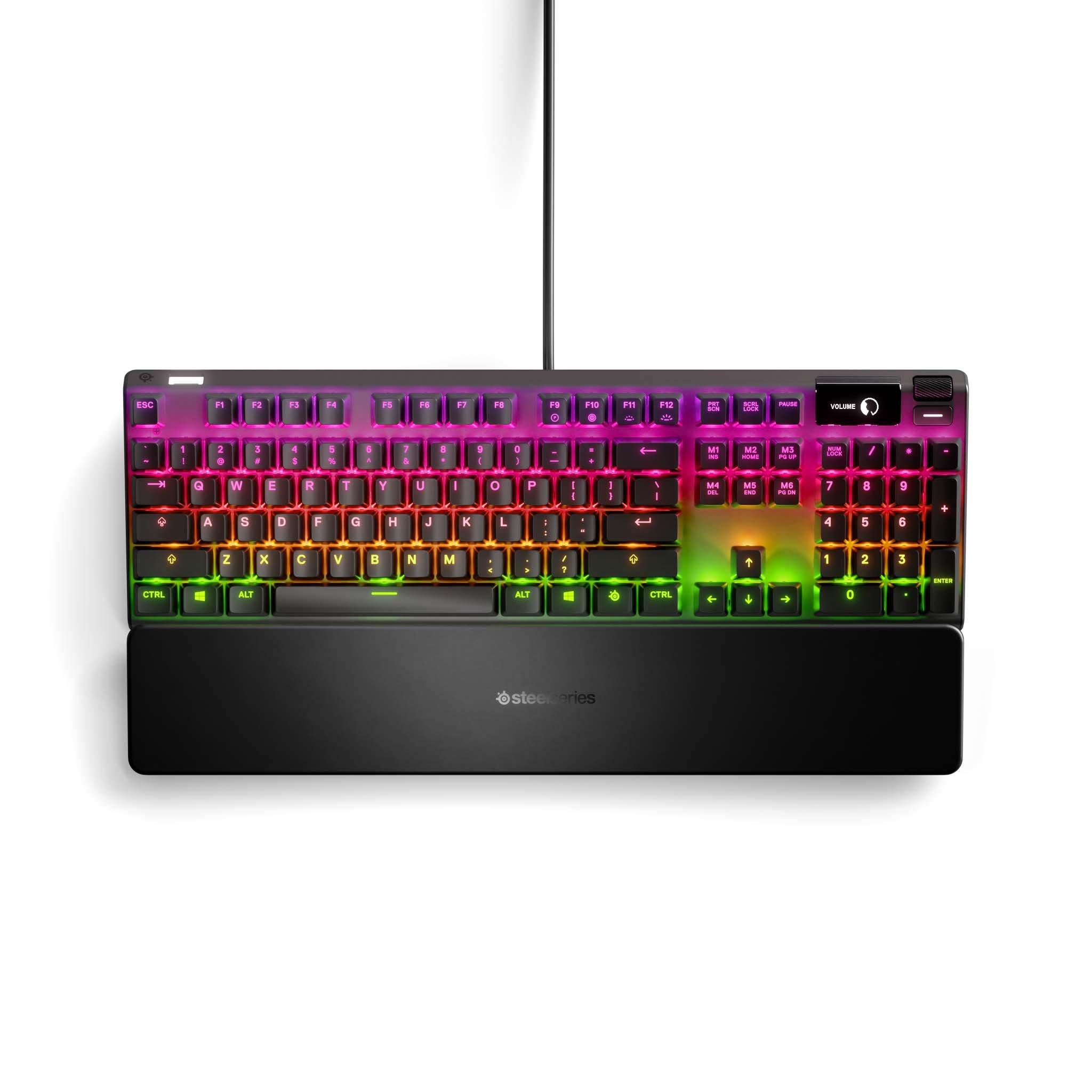 SteelSeries Apex 7 Red Switches Wired Mechanical Gaming Keyboard