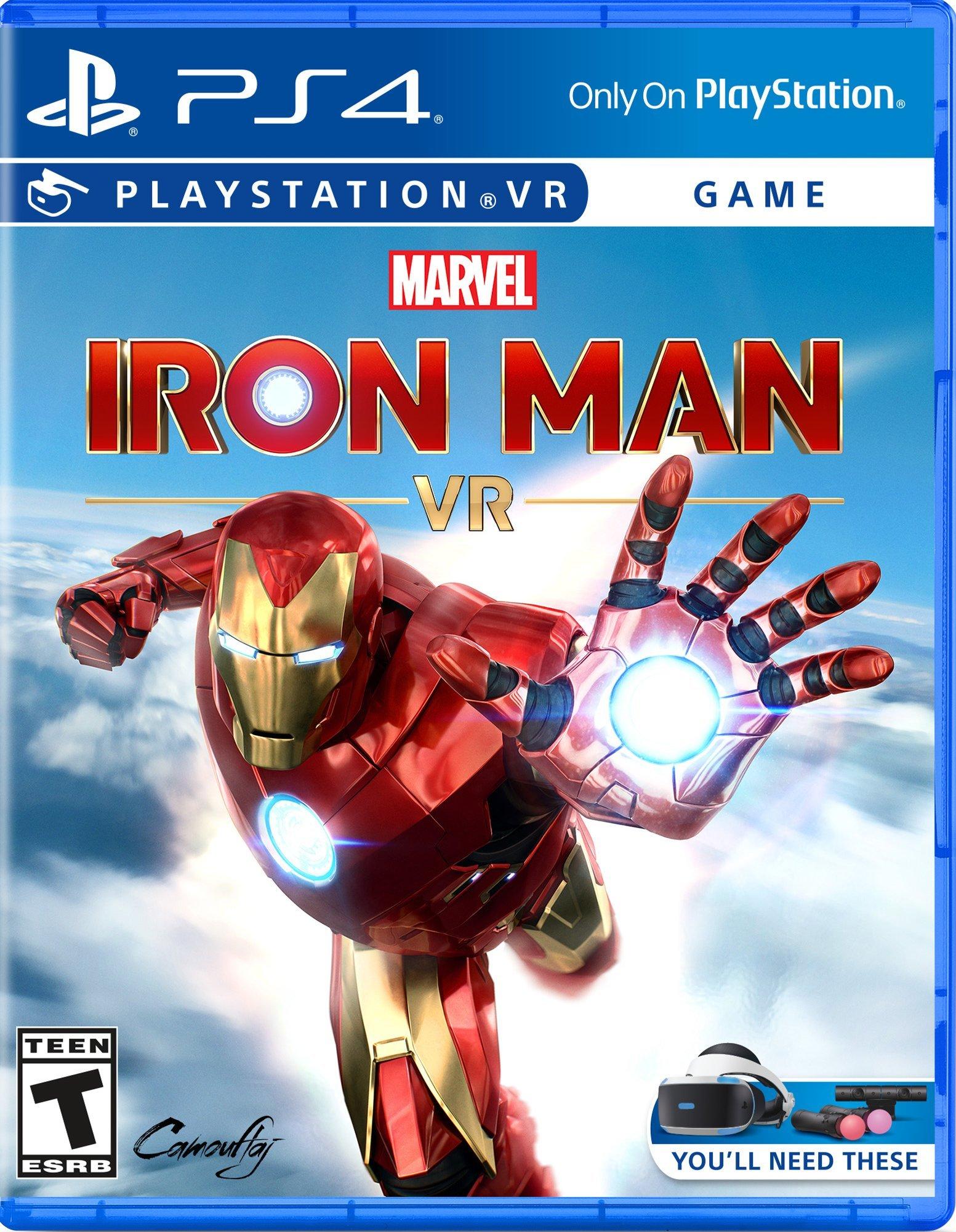 Marvel's Iron Man VR - PlayStation 4, Pre-Owned -  Sony, 3003295