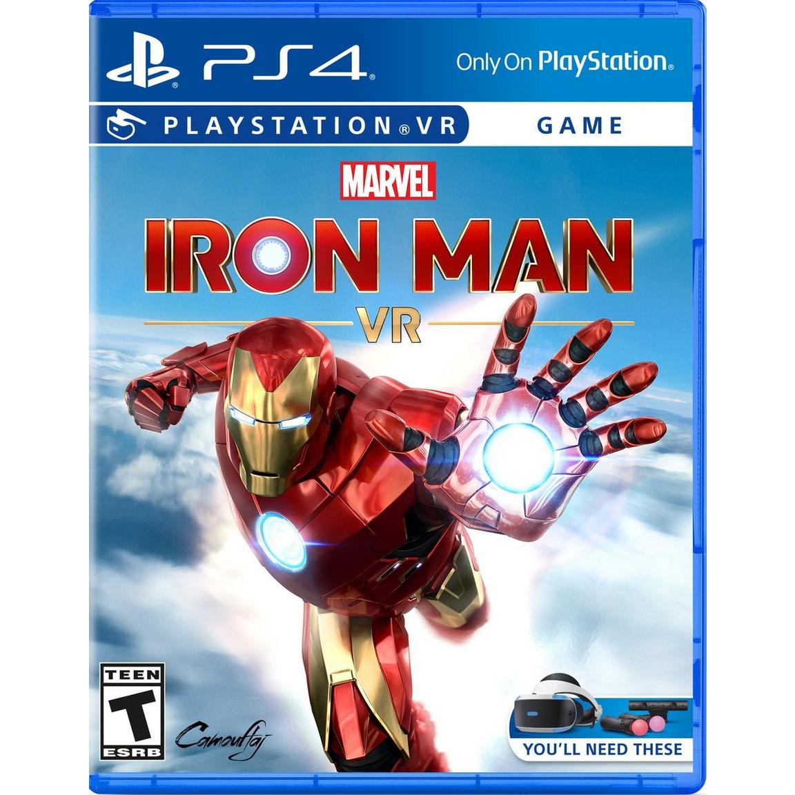 Marvel's Iron Man VR - PlayStation 4, Pre-Owned -  Sony, 3003295