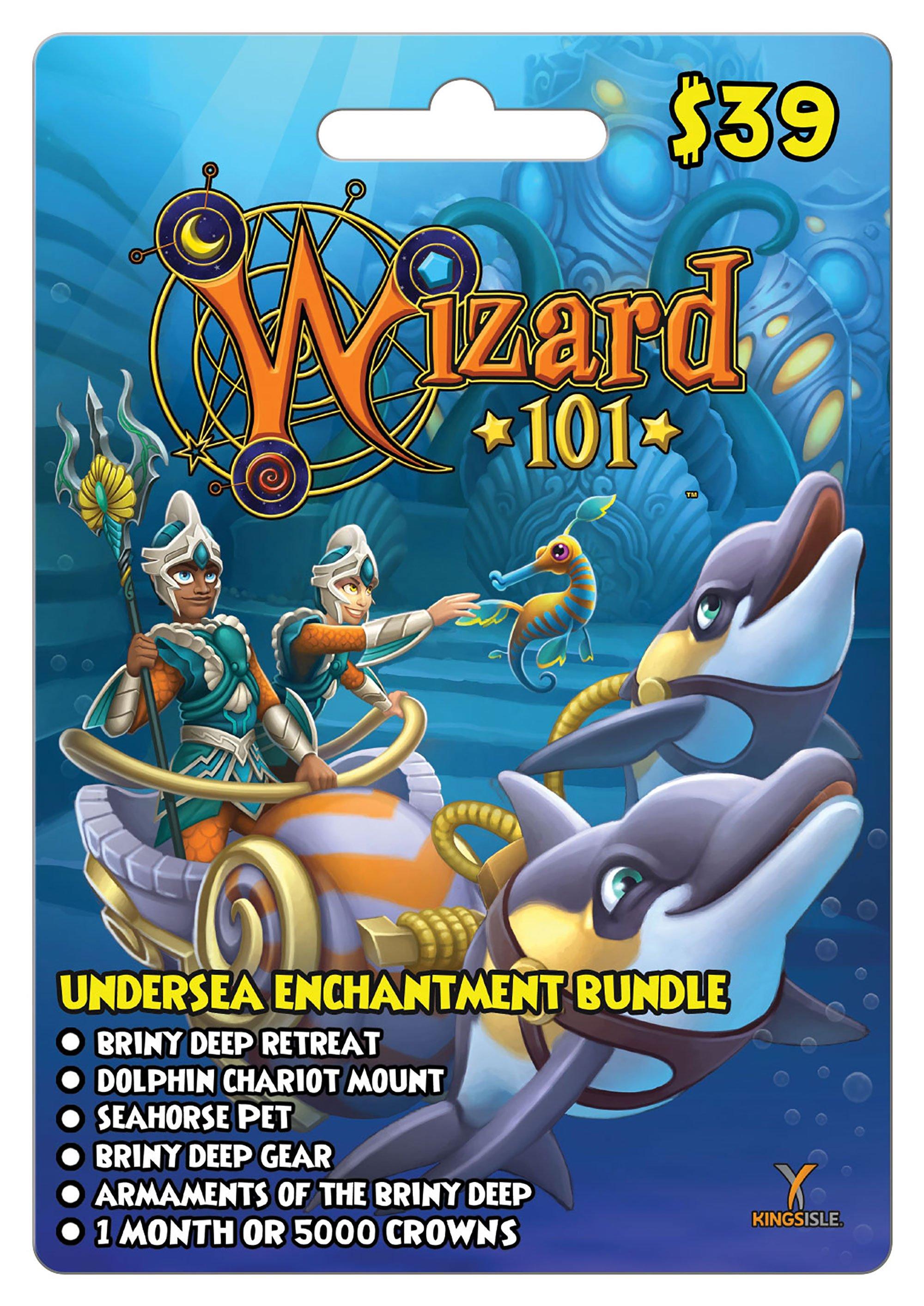Wizard 101 Undersea Enchantment Digital Card