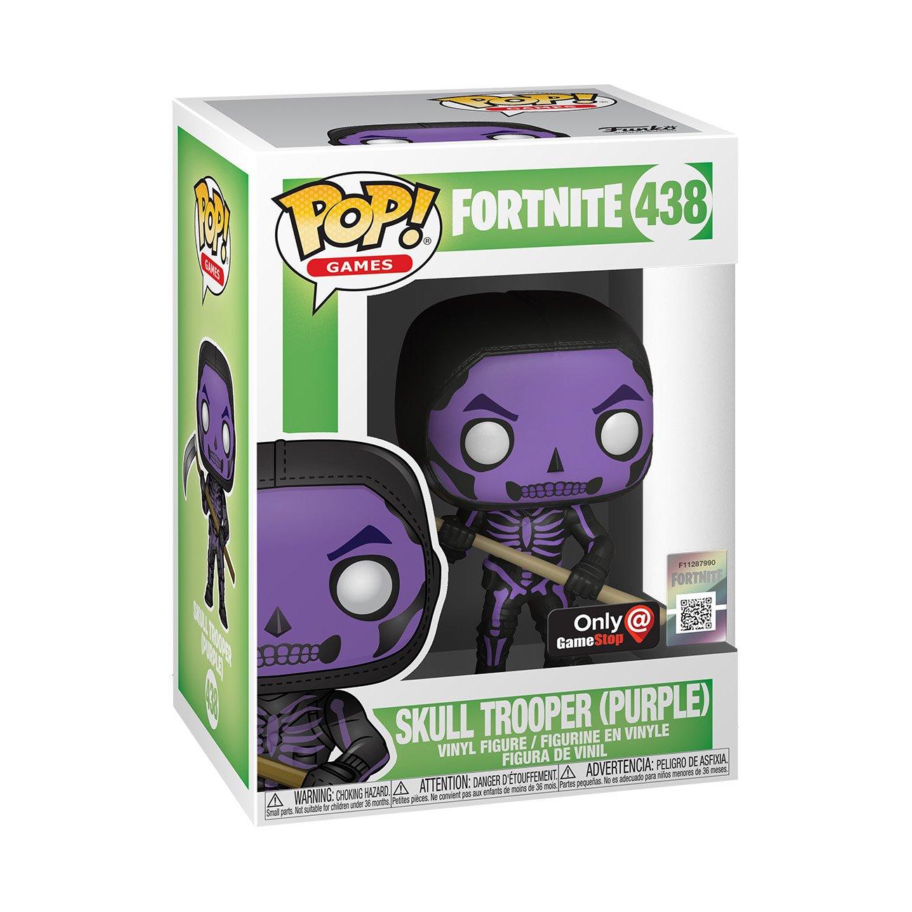 Funko Pop Fortnite Purple Skull Trooper Funko Pop Games Fortnite Skull Trooper Purple Only At Gamestop Gamestop