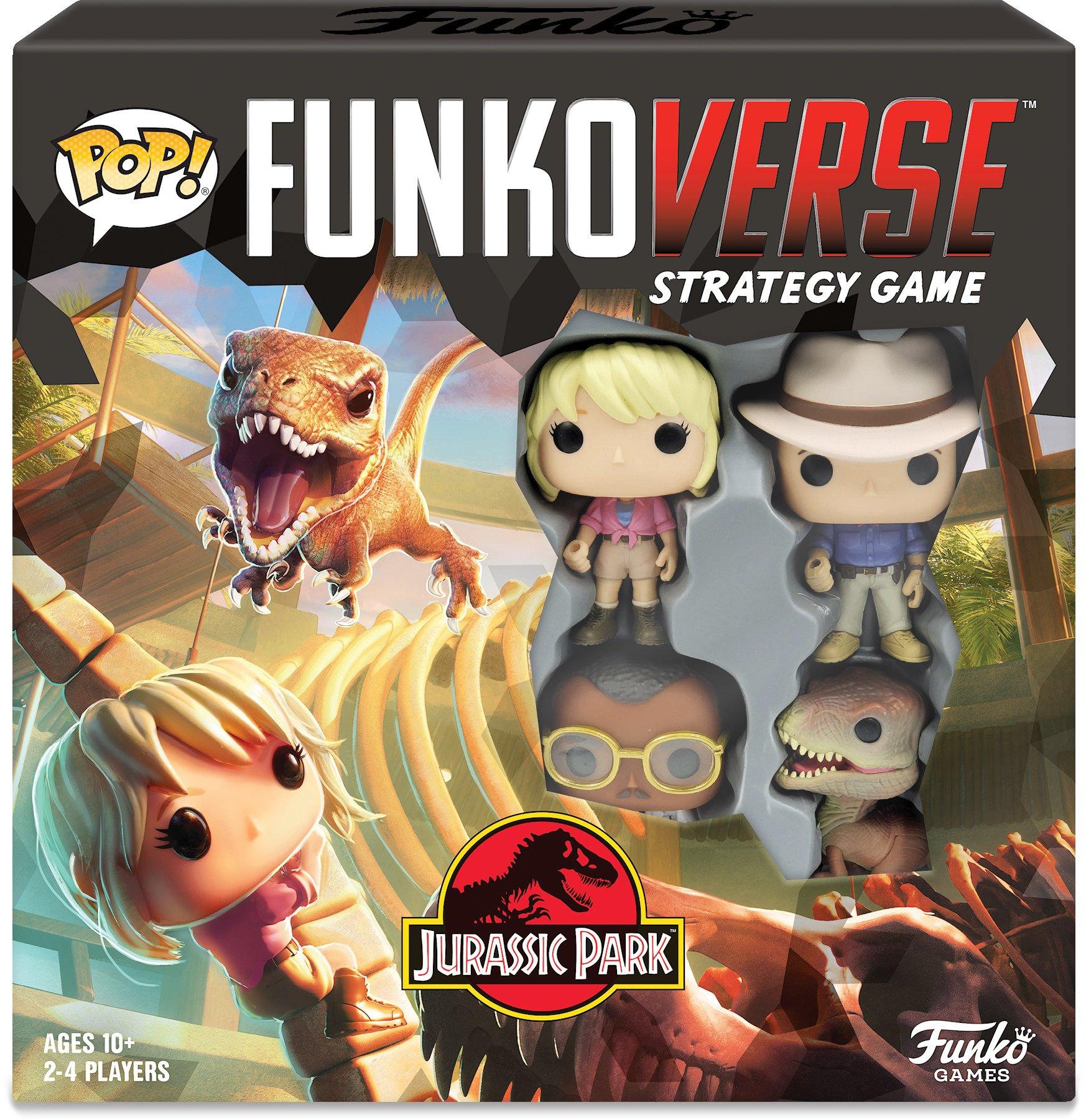 Funkoverse Strategy Game Jurassic Park 