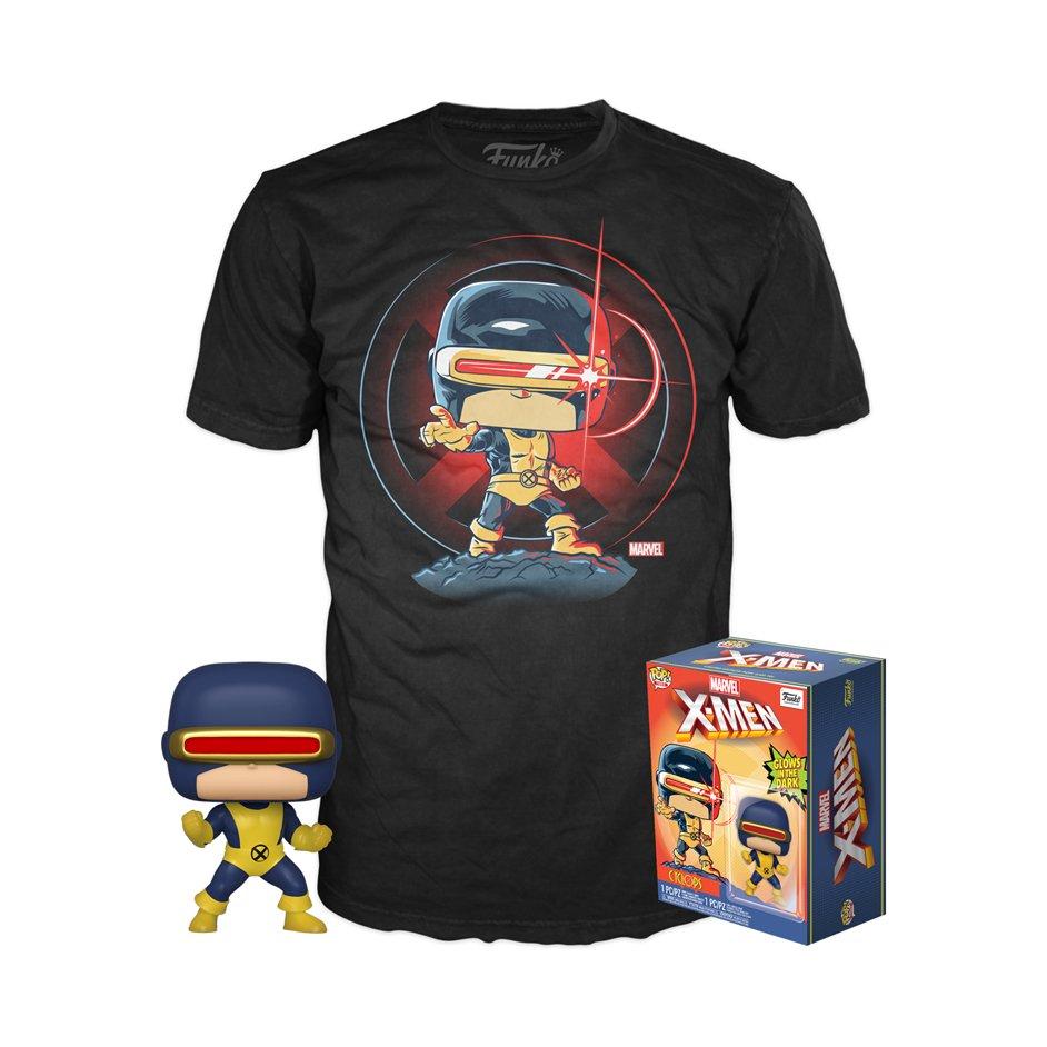 Gamestop Inc For Pop And Tee X Men Cyclops First Appearance Glow In The Dark Only At Gamestop Fandom Shop - roblox boys glow in the dark t shirt black x large