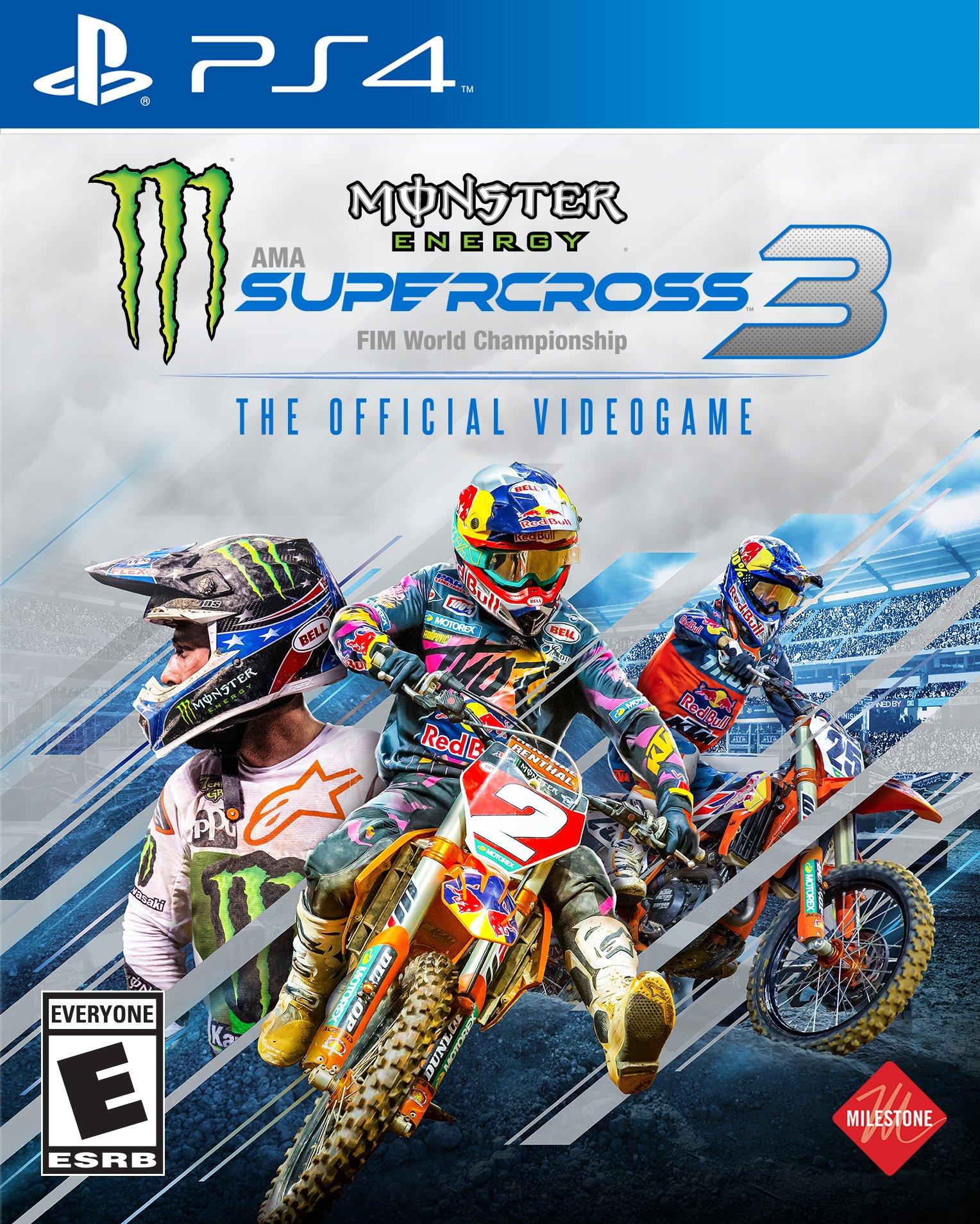 Jogo Monster Energy Supercross PS4 Motocross PS4 - New Game Shop