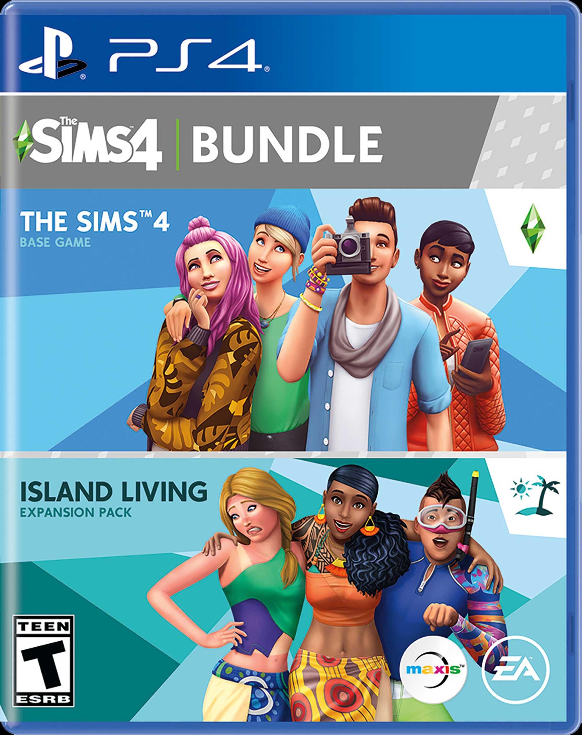 list item 1 of 7 The Sims 4 Plus Island Living Bundle - PlayStation 4