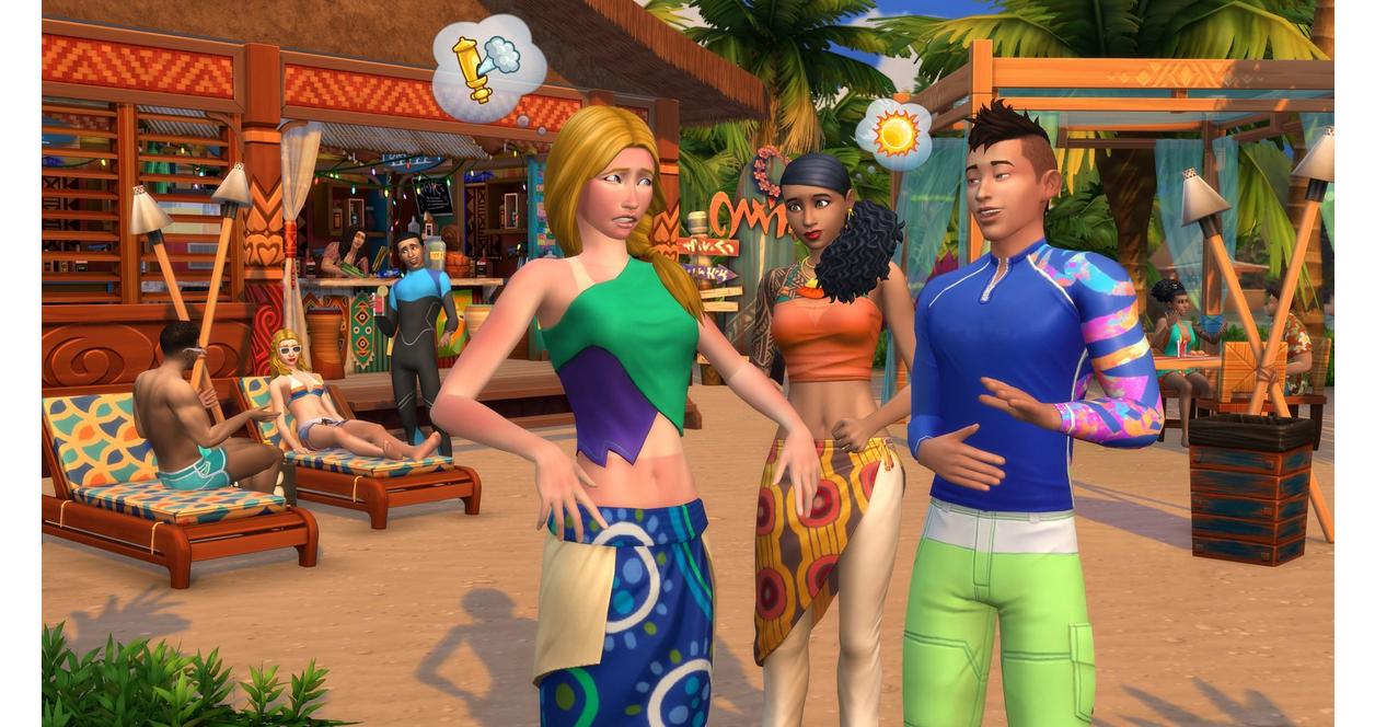 The Sims 4 Plus Island Living Bundle - Xbox One