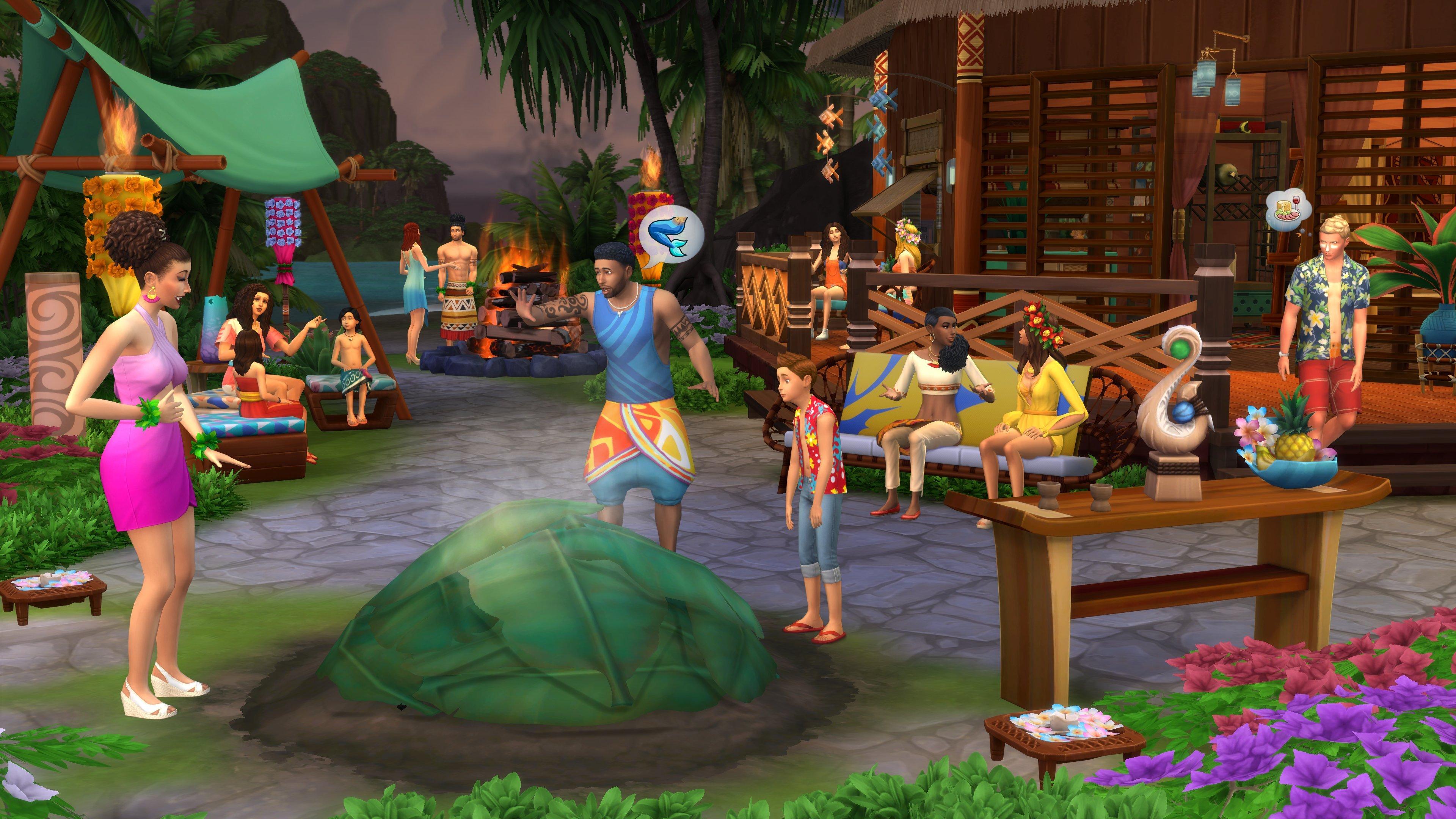 Buy The Sims 4 Plus Island Living Bundle - Origin - Key GLOBAL