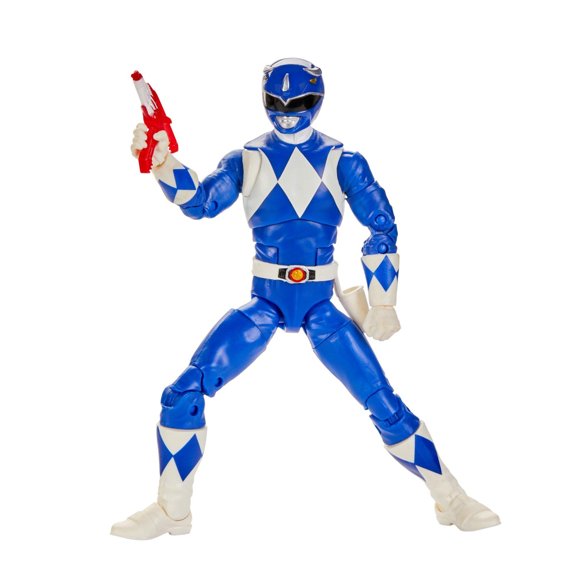 Mighty Morphin Power Rangers Blue Ranger Lightning Collection Action Figure
