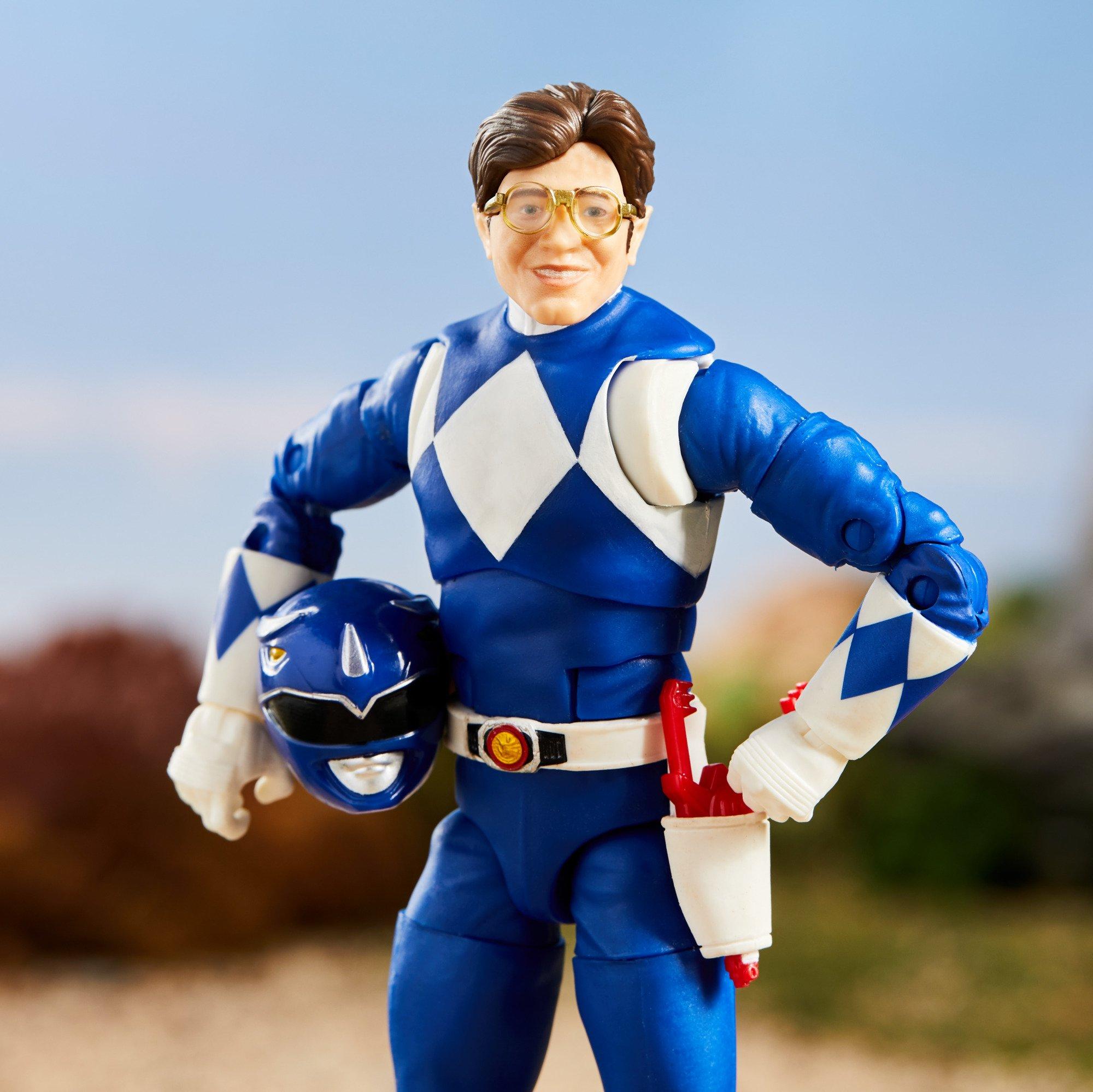  Mighty  Morphin  Power  Rangers  Blue Ranger  Lightning 