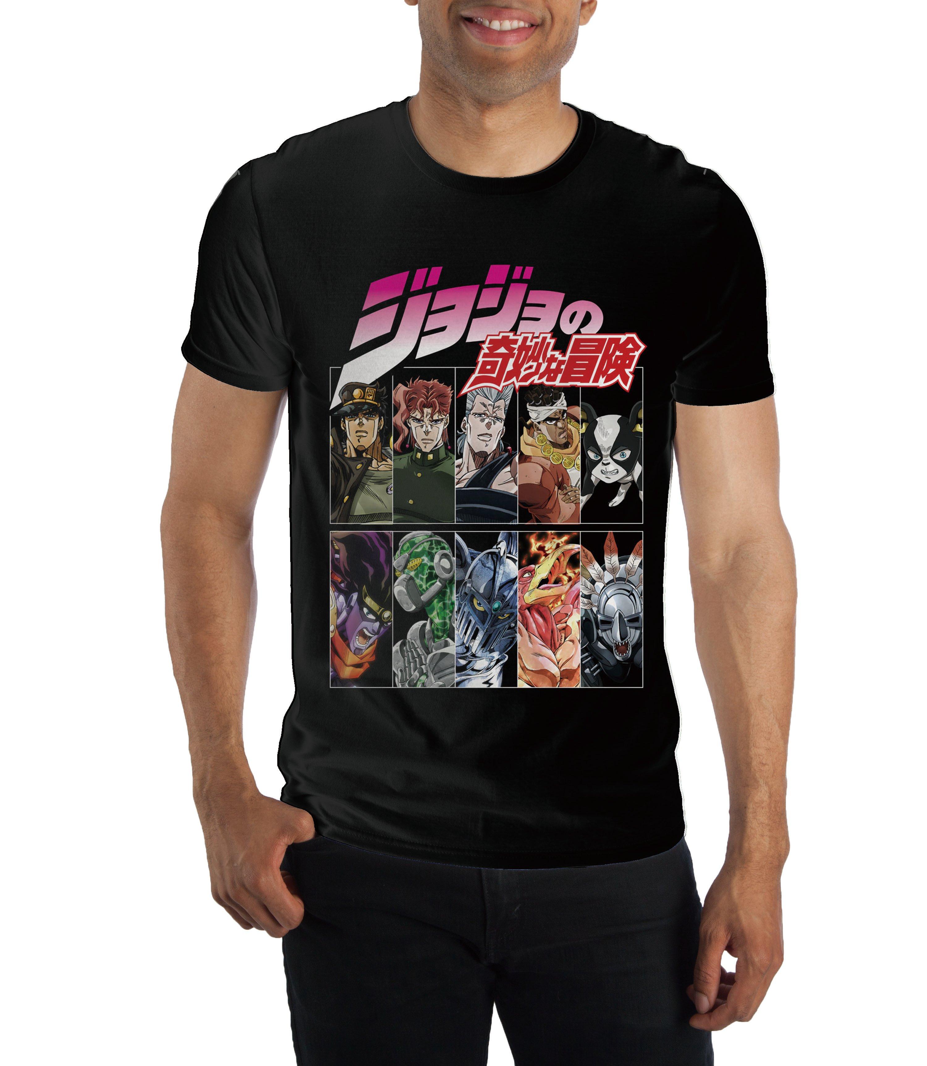 jojo's bizarre adventure shirt