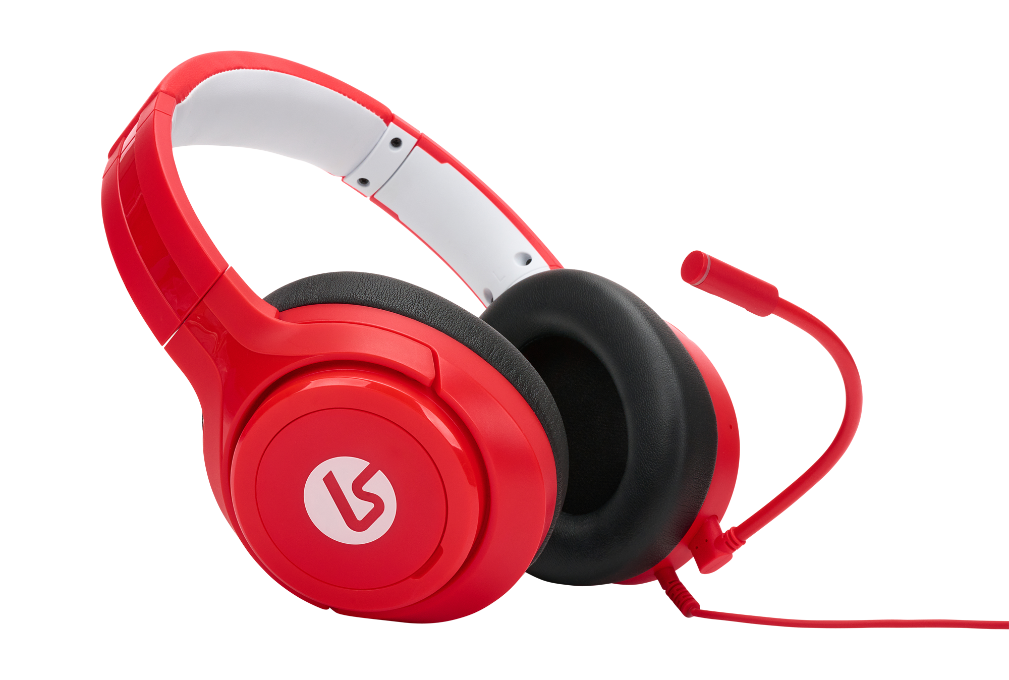 Red headphones online gaming