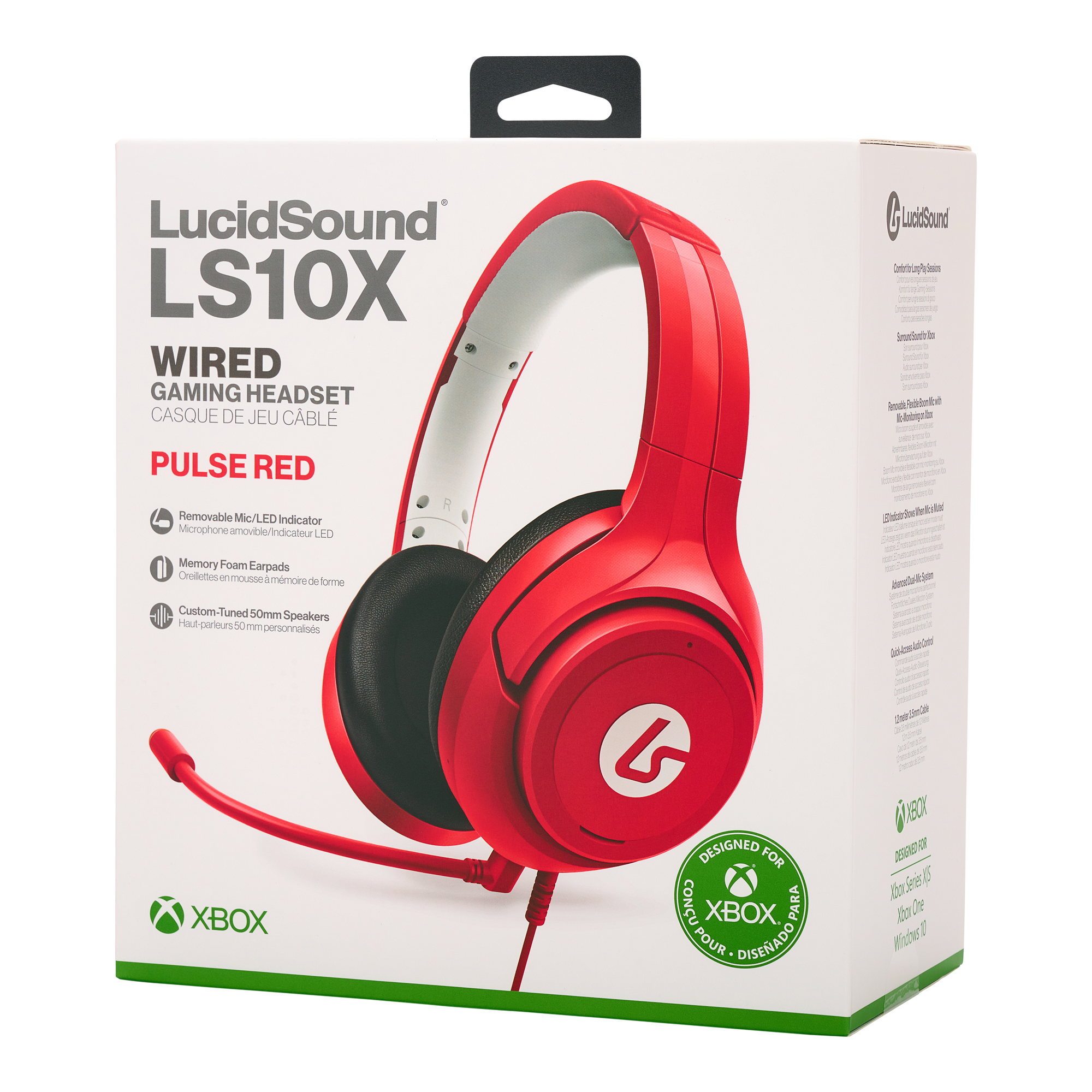 LucidSound LS10X Wired Gaming Headset for Xbox Series X S Pulse