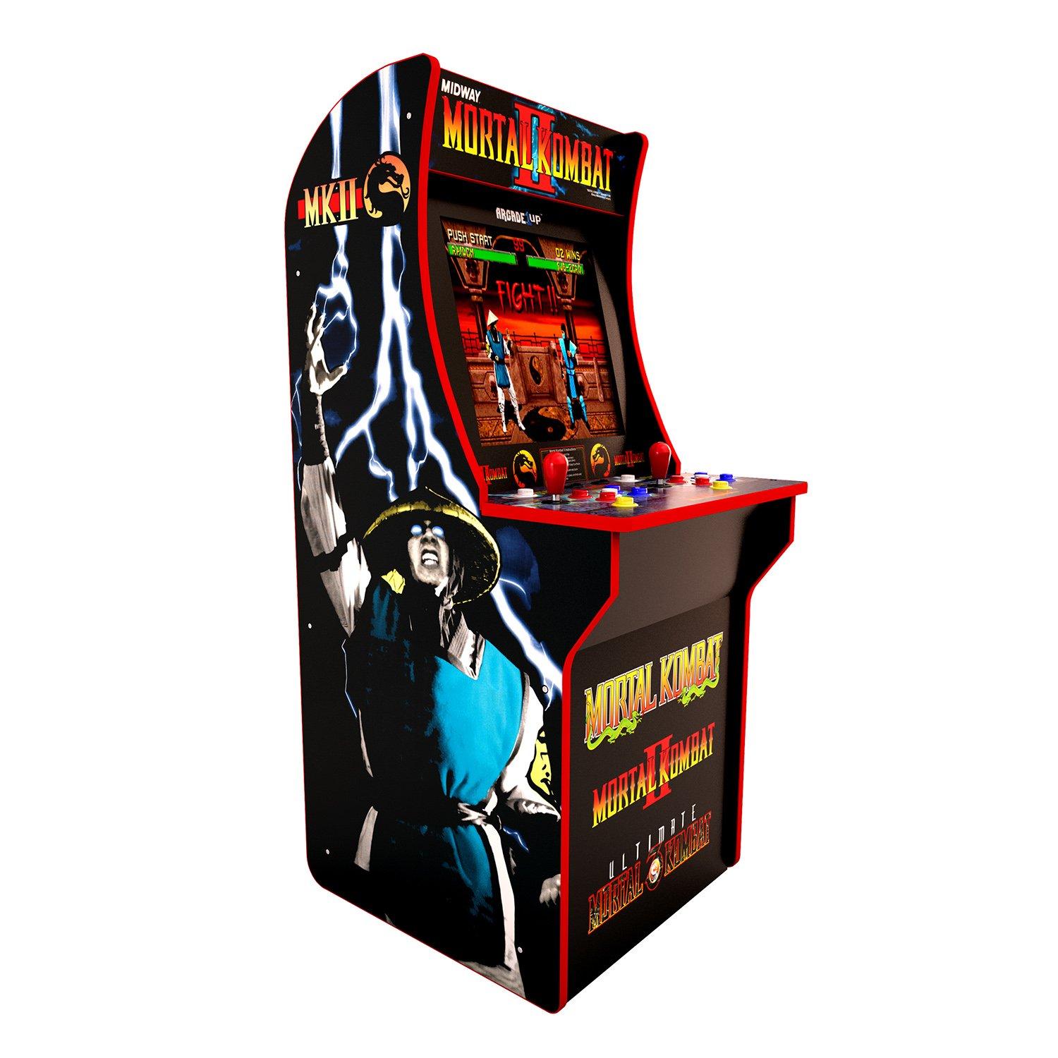 Mortal Kombat Arcade Cabinet Without Riser Vintage Software