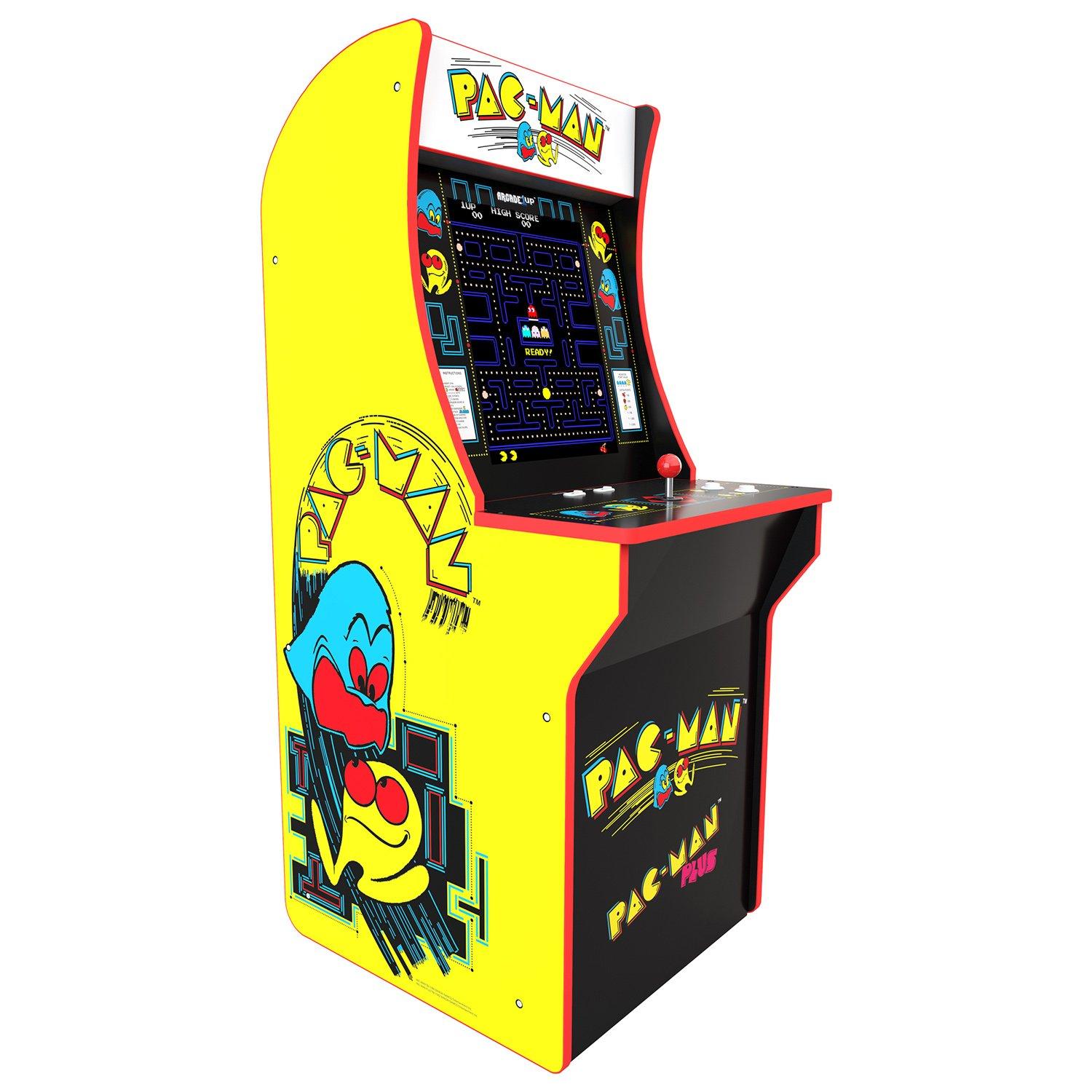 Pac Man Home Arcade Cabinet Without Riser Vintage Software