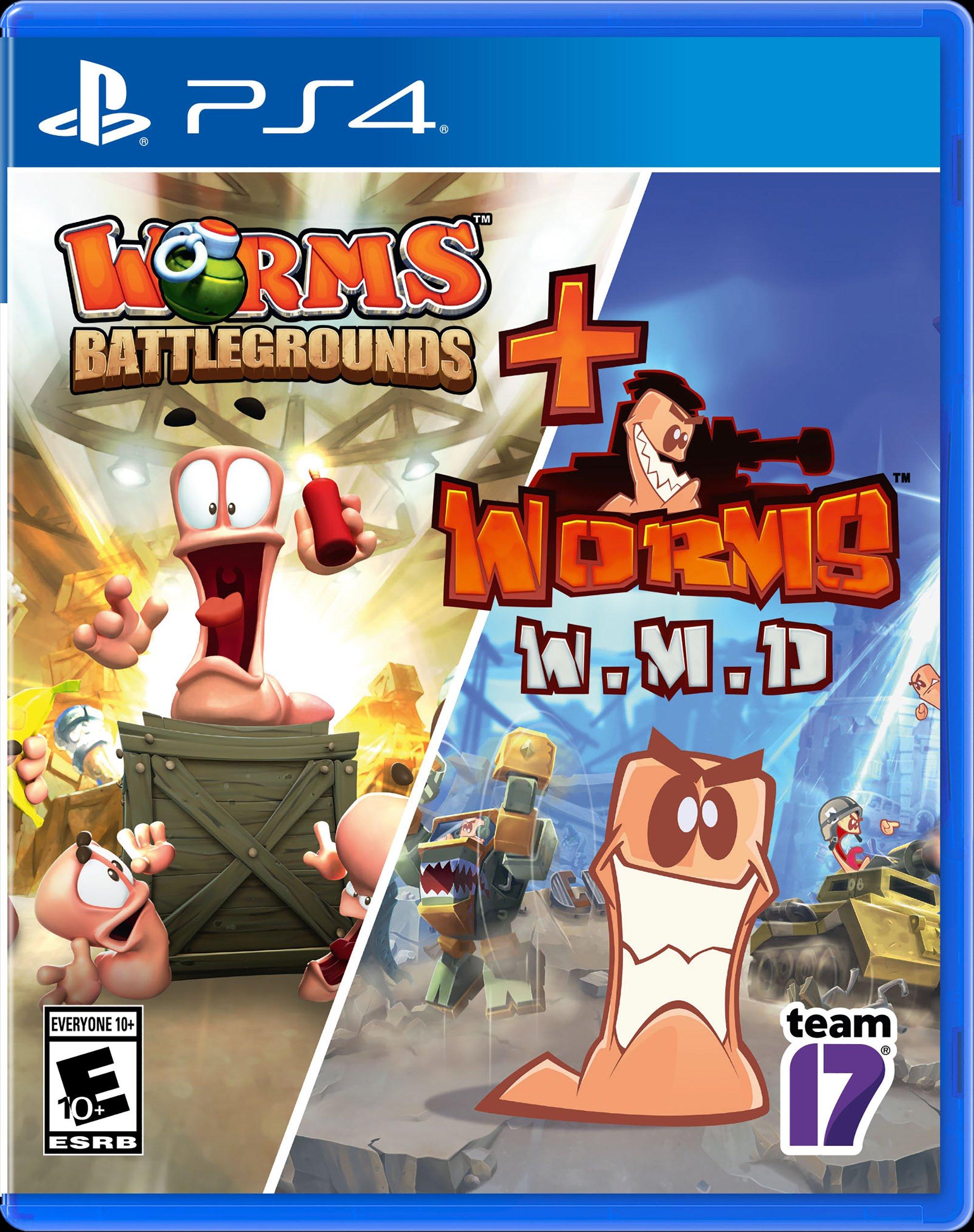 worms battlegrounds ps4 2 player