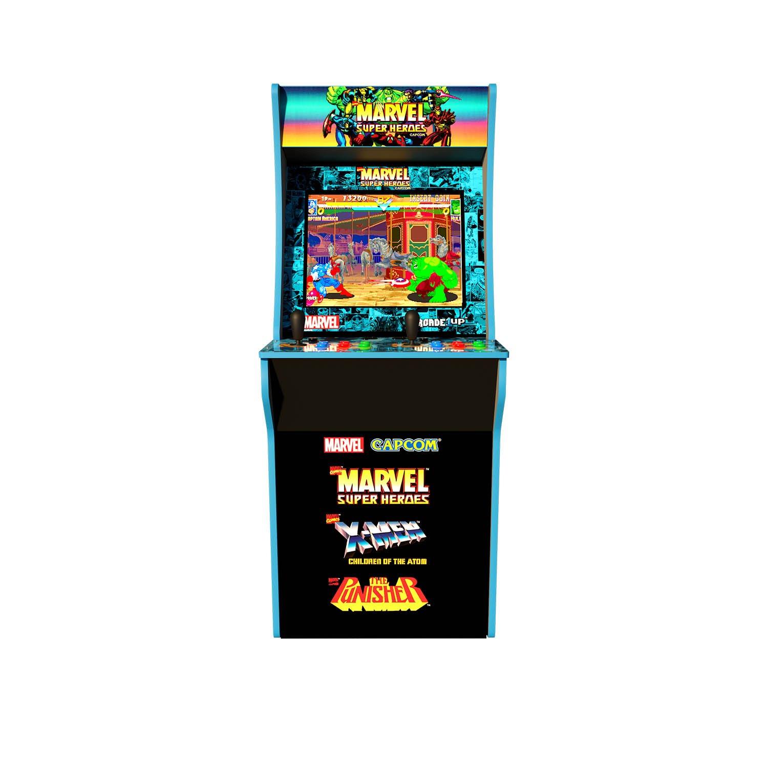 Marvel Super Heroes Arcade Cabinet Without Riser Vintage