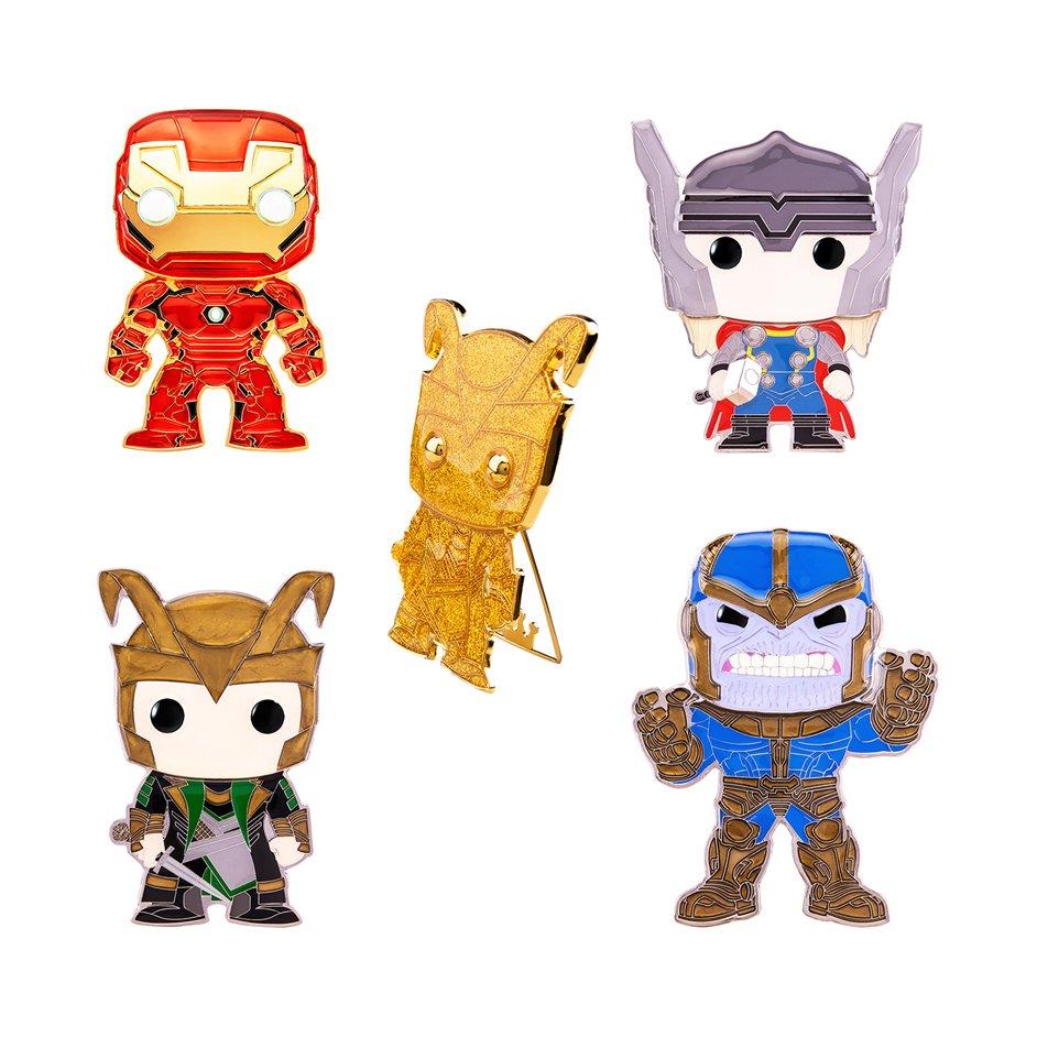 pop pins marvel