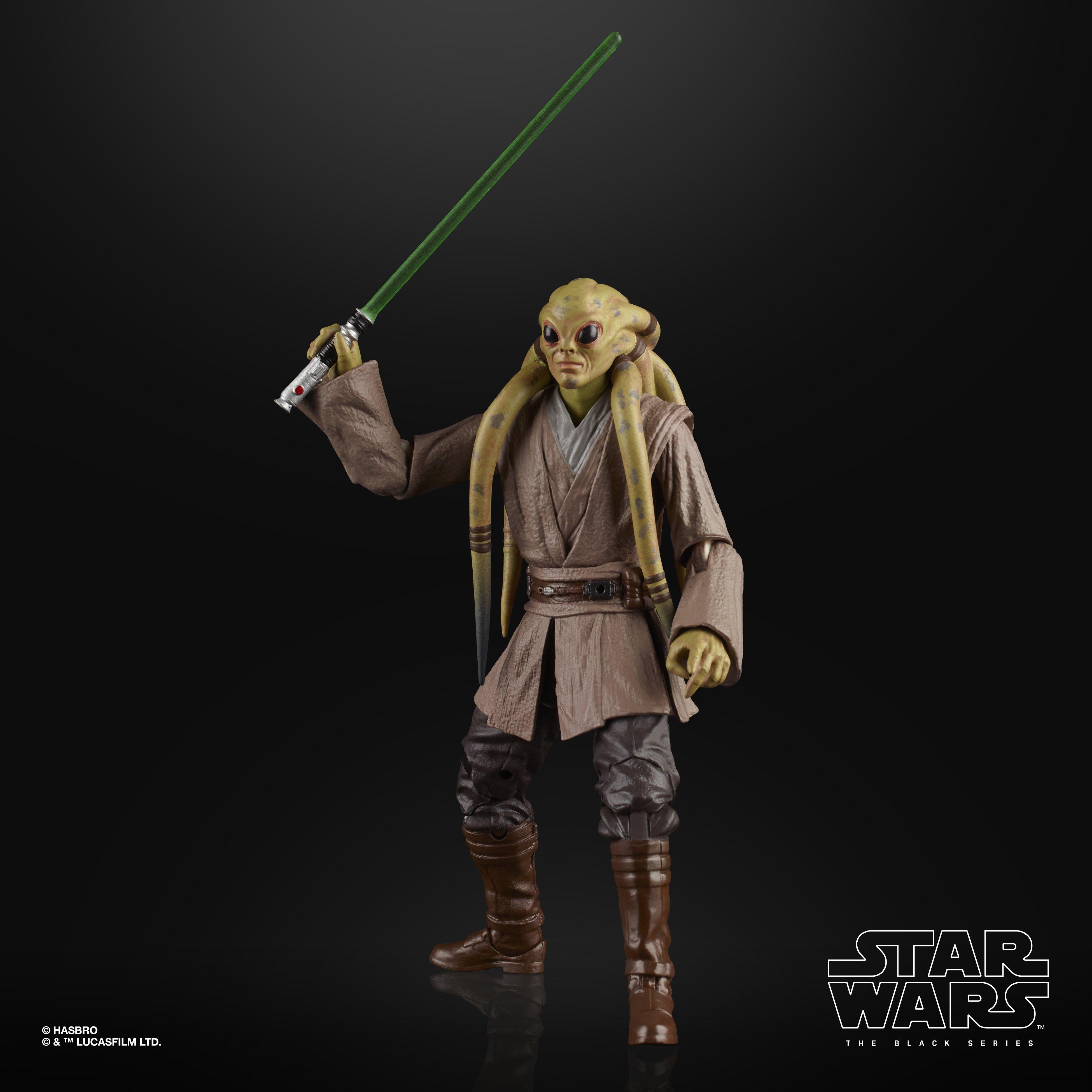 list item 2 of 2 Hasbro Star Wars: The Black Series Episode II: Attack of the Clones Kit Fisto 6-in Action Figure