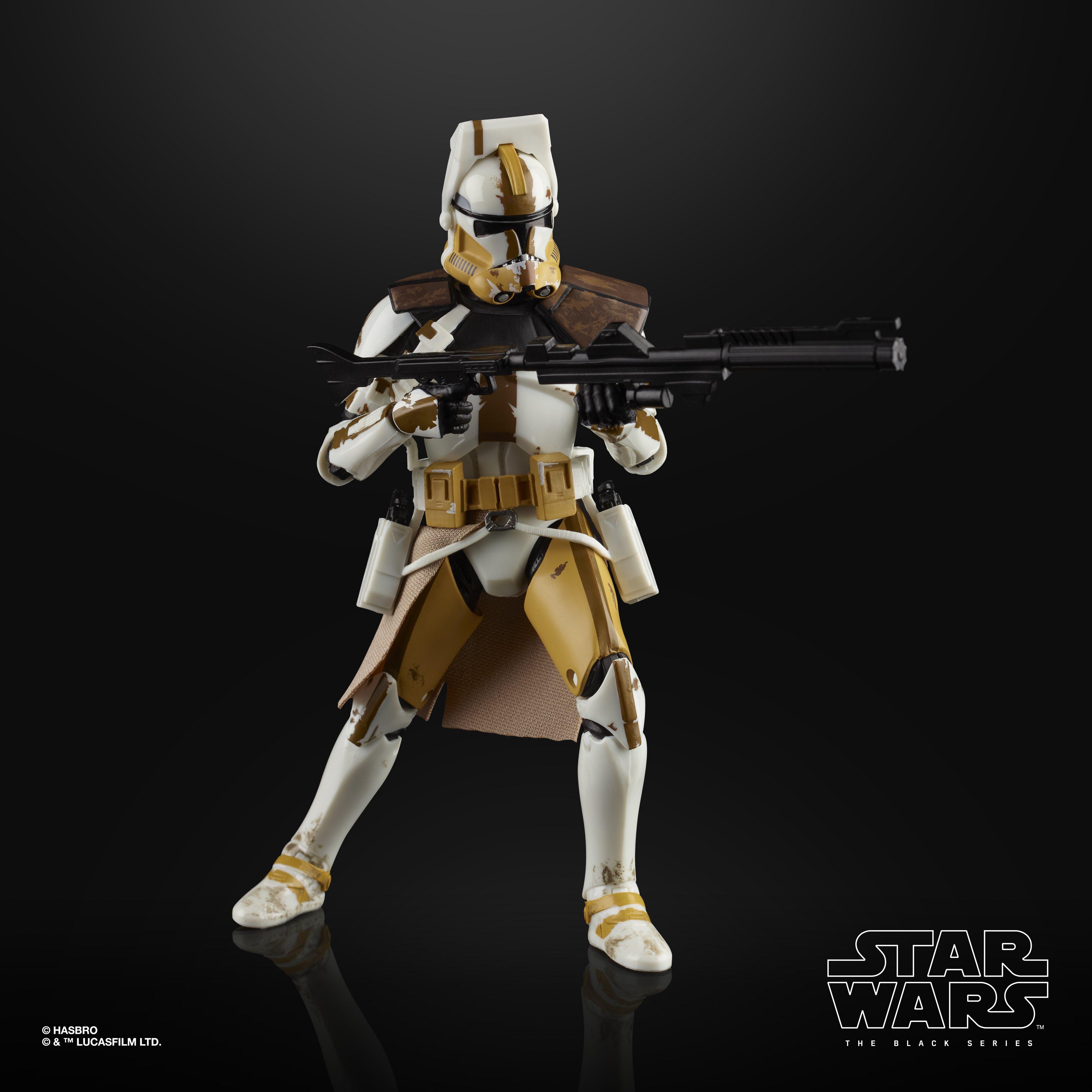 list item 2 of 5 Hasbro Star Wars: The Black Series The Clone Wars Clone Commander Bly 6-in Action Figure