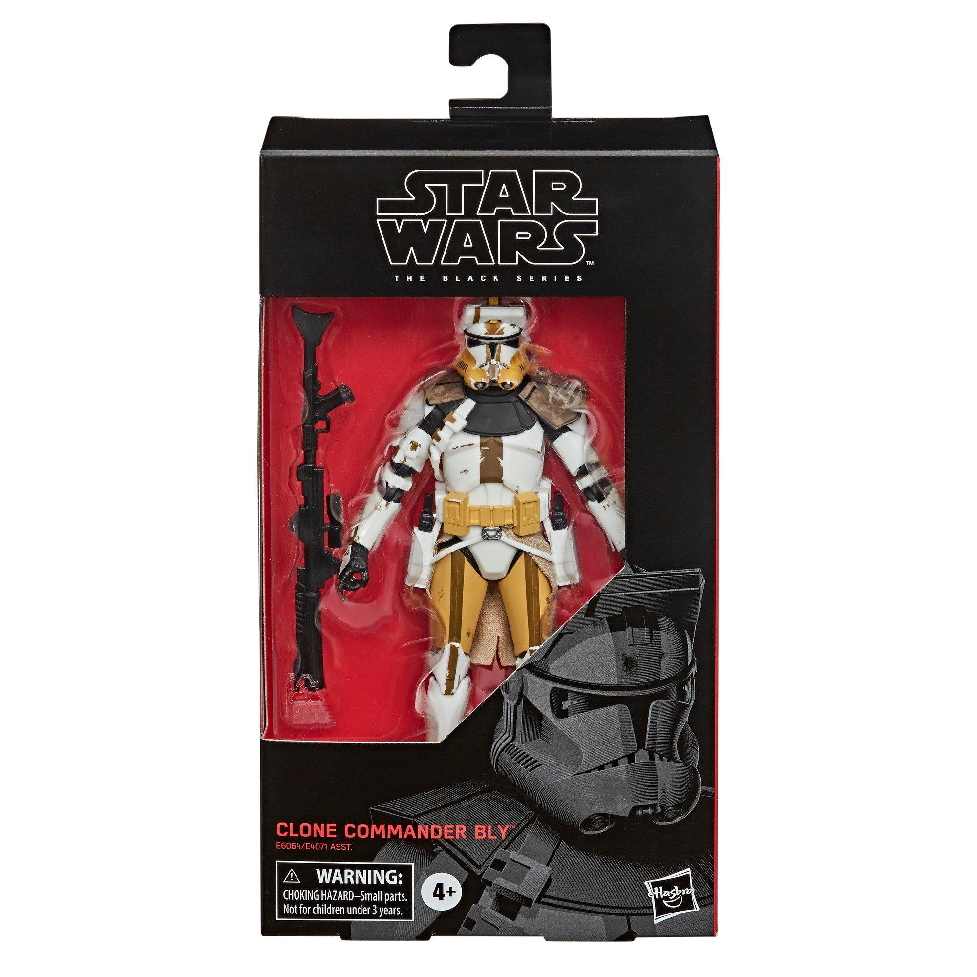 Hasbro Star Wars: The Black Series The Clone Wars Clone Commander Bly 6-in Action Figure