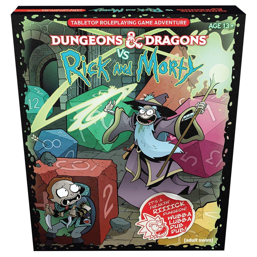 list item 1 of 1 Dungeons and Dragons VS. Rick and Morty Tabletop Roleplaying Game Adventure