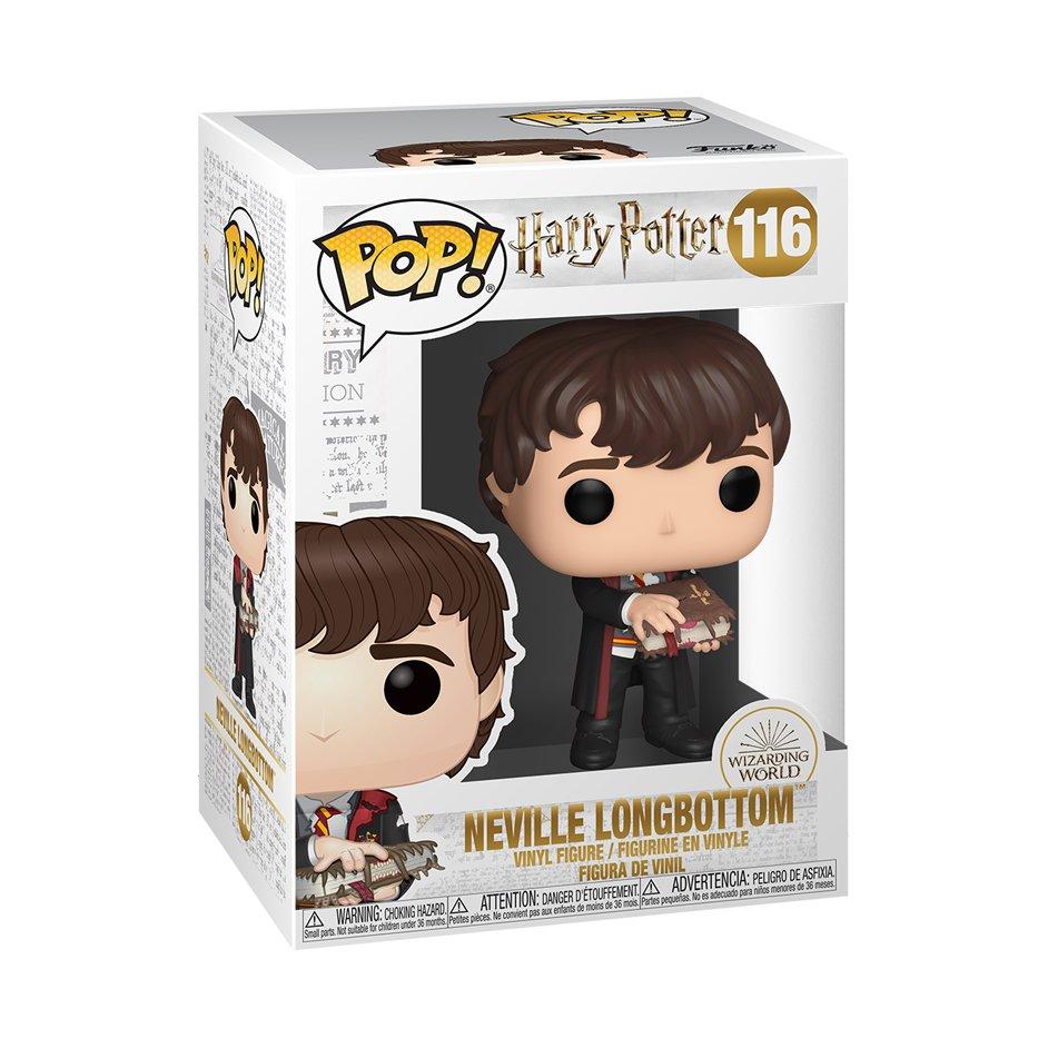 list item 2 of 2 POP! Harry Potter: Neville Longbottom with Monster Book