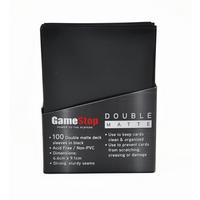 list item 1 of 1 Atrix Trading Card Black Matte Sleeves 100 Pack