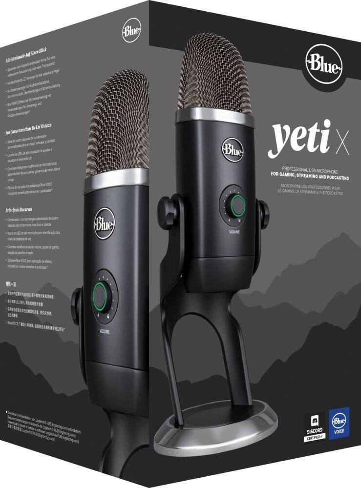 Blue Microphones Yeti X USB Microphone (Dark Gray)