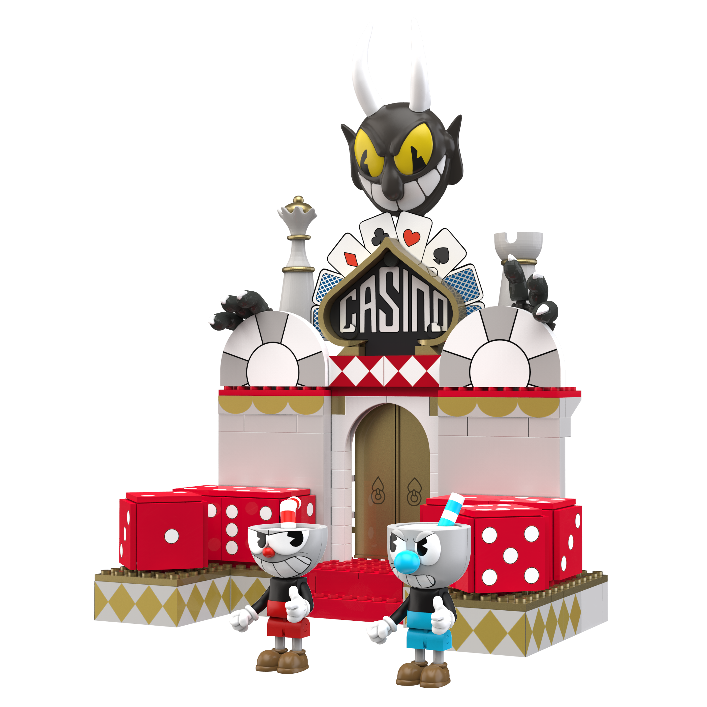 cuphead construction sets