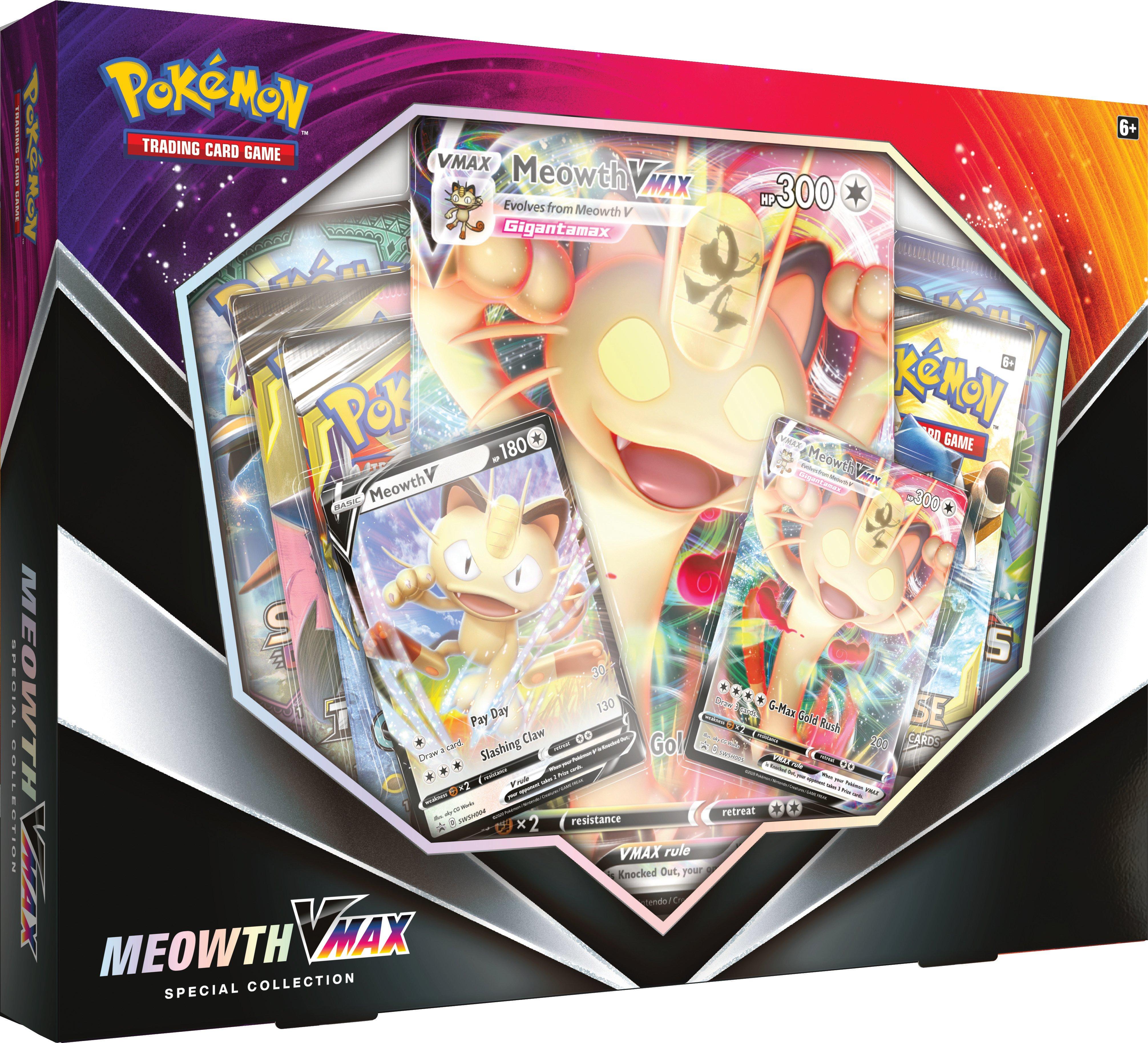 Pokemon Trading Card Game: Meowth VMAX Special Collection