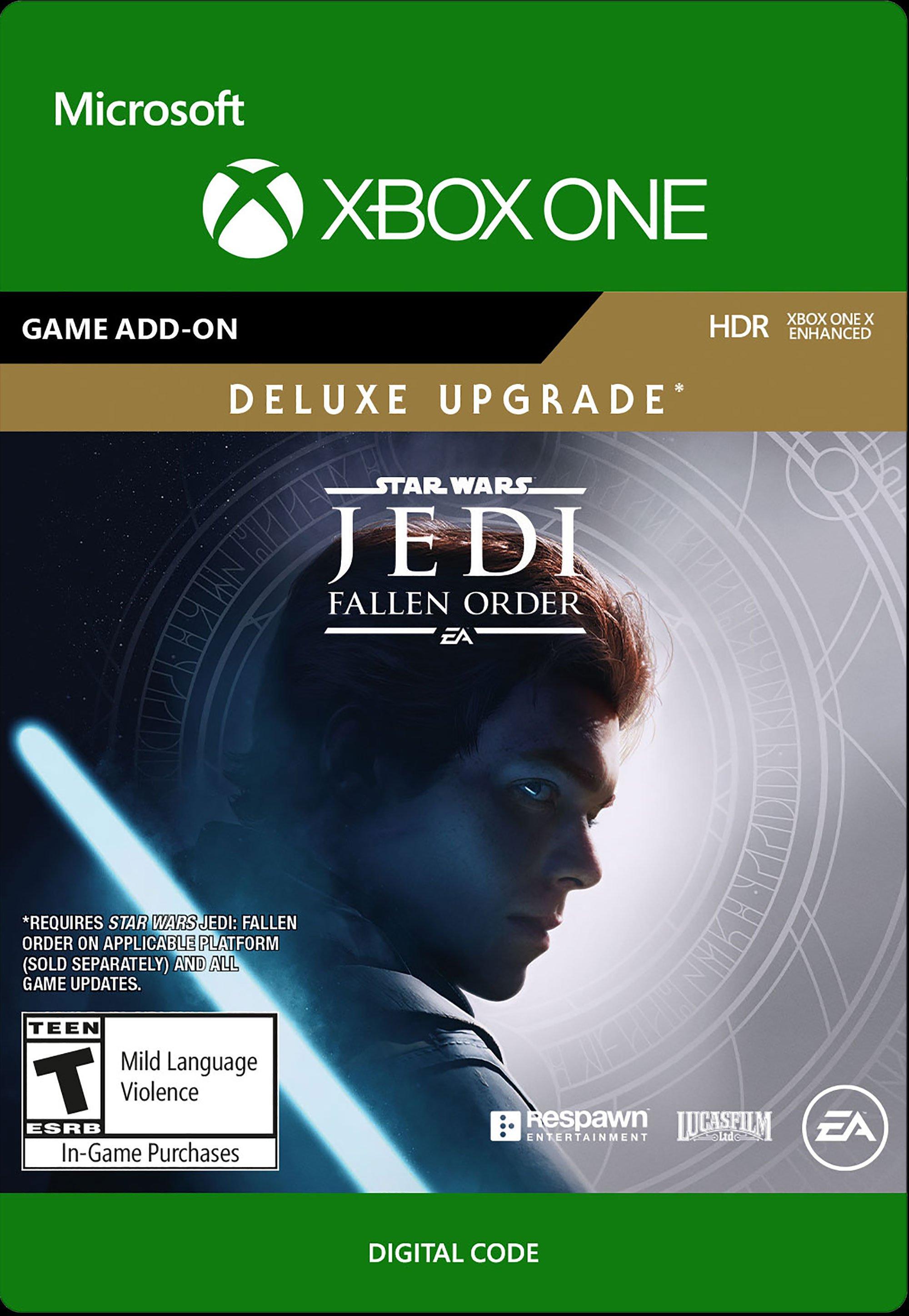 Jedi: DLC GameStop | Deluxe Fallen Order | Xbox Star One Upgrade One Wars - Xbox