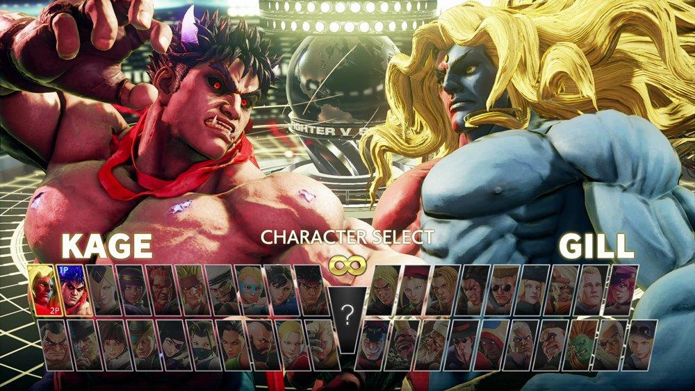 Novos personagens de Street Fighter V