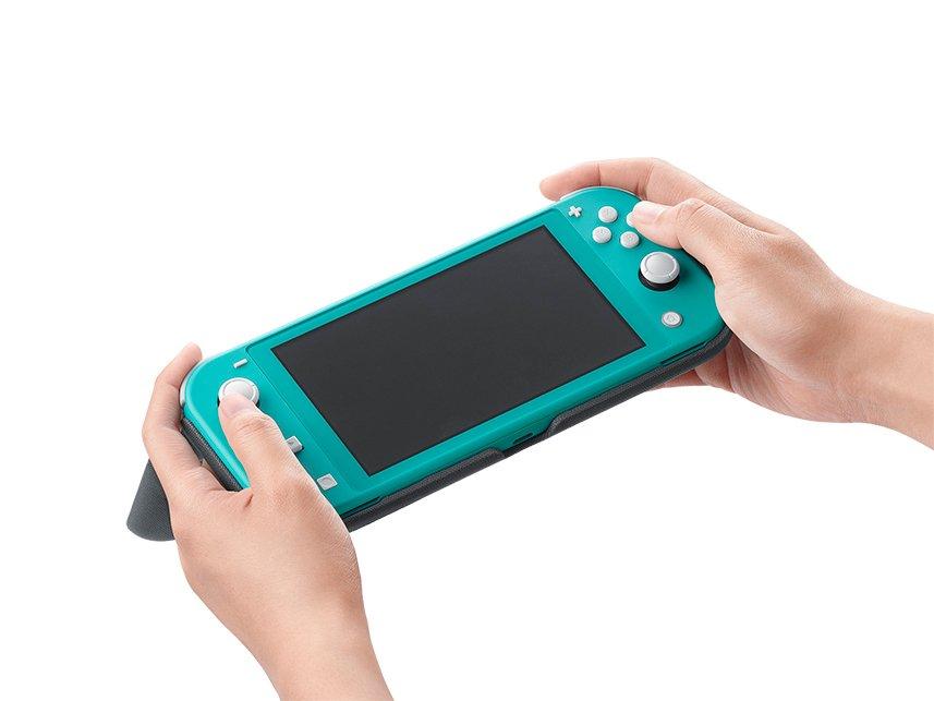 nintendo switch lite flip cover & screen protector