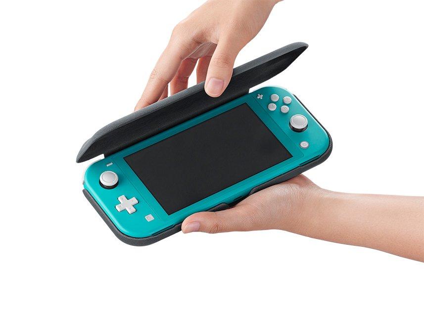 switch lite screen protector and case