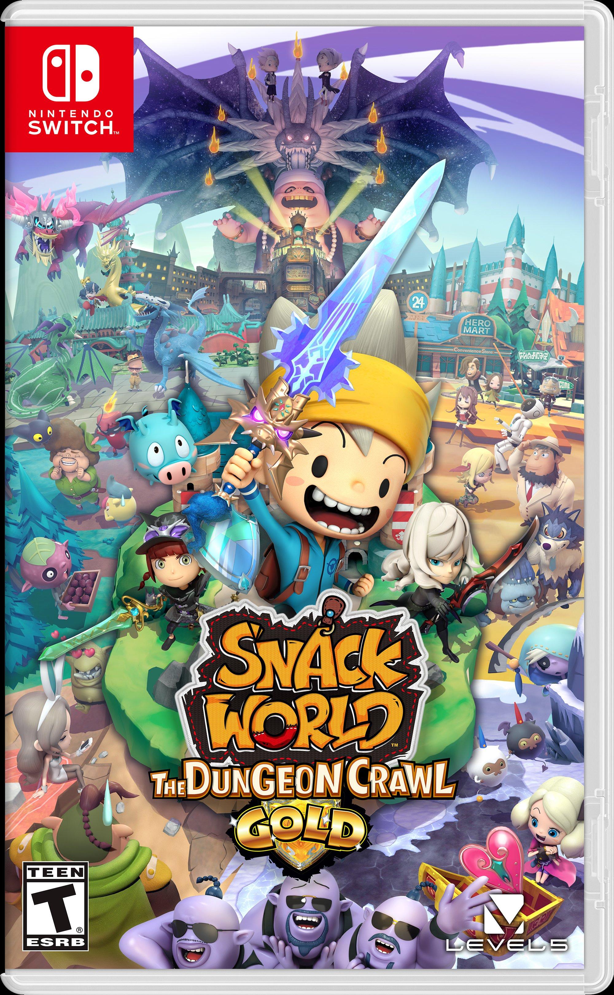 the snack world trejarers gold