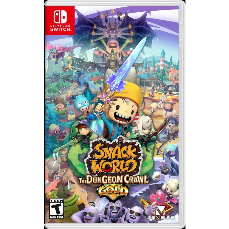 Nintendo Switch The Snack World Trejarers Gold switch Amazon.com: Level 5 The Snack World Trejarers Gold NINTENDO