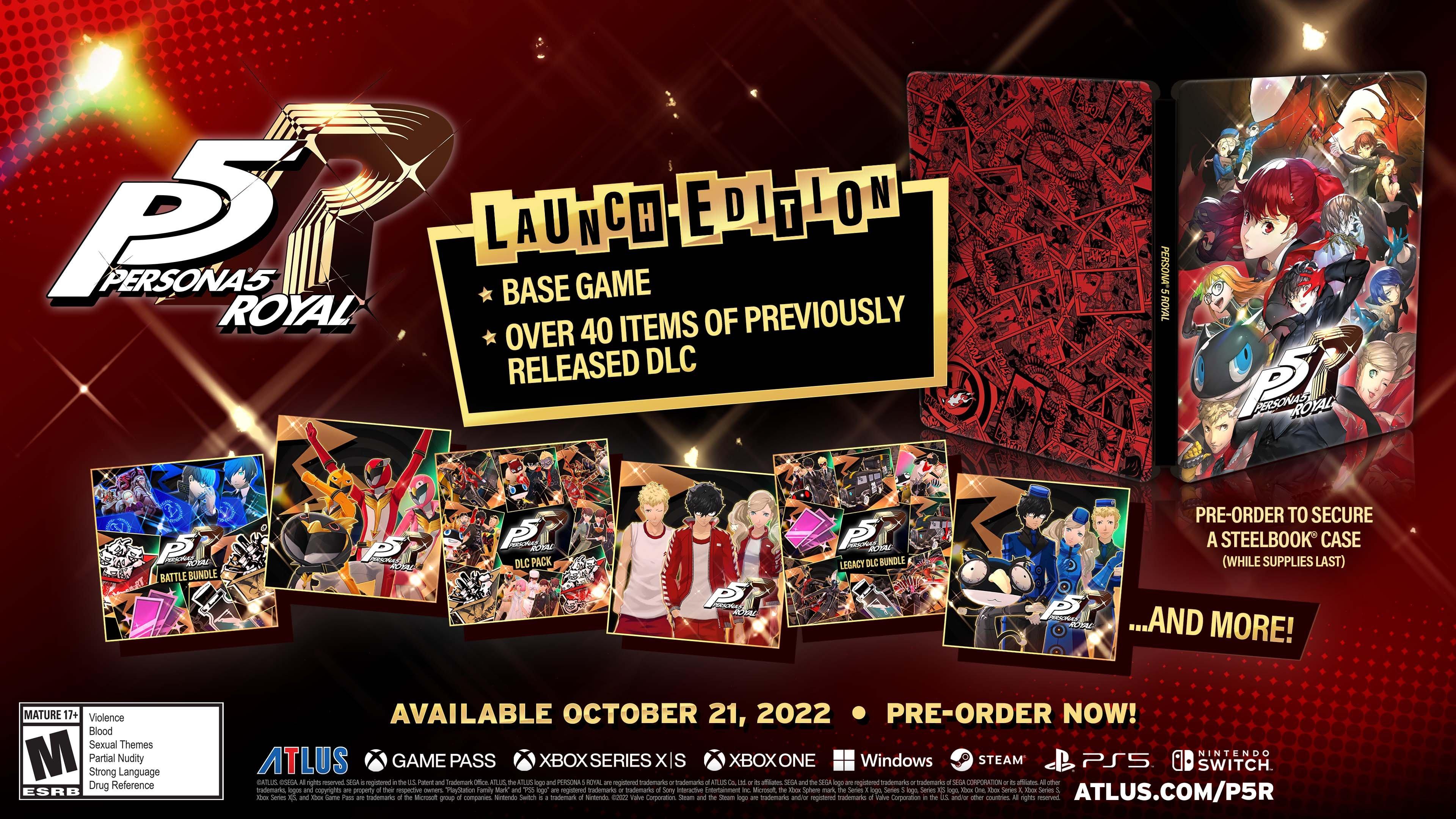 Persona 5 Royal Steelbook - PlayStation 5