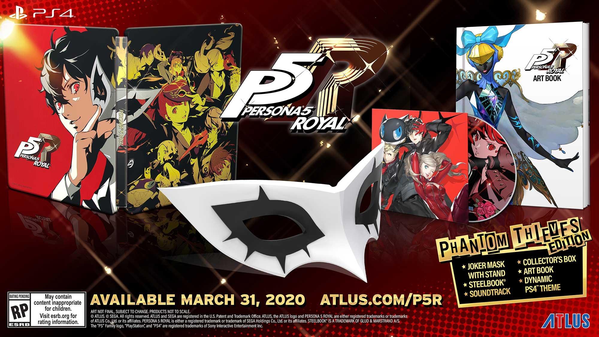 Persona 5 Royal Phantom Thieves Edition Playstation 4 Gamestop