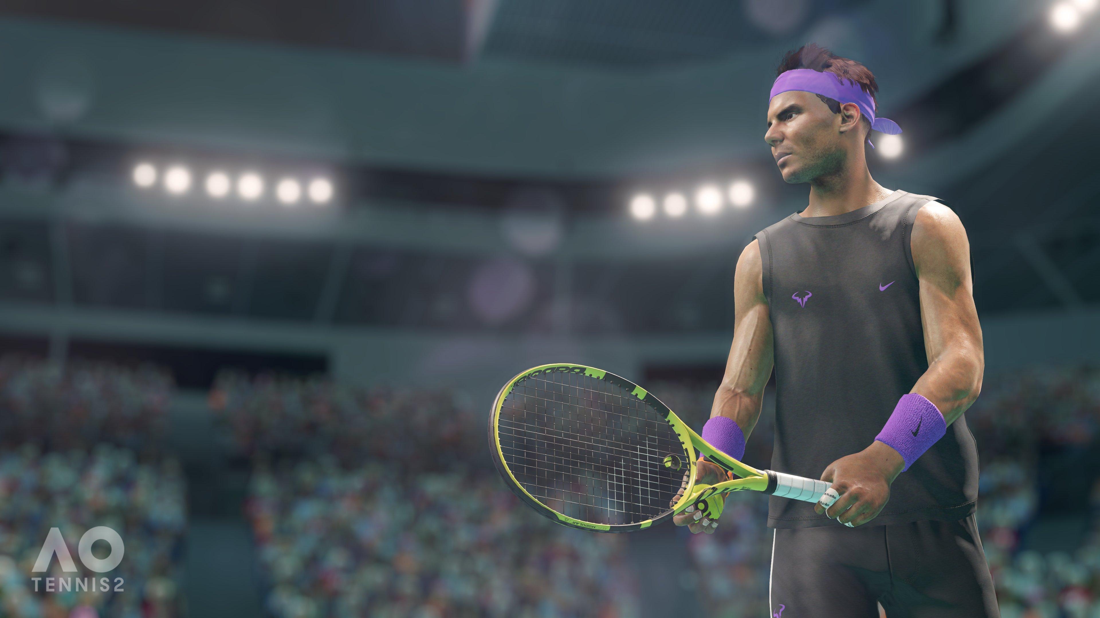 AO Tennis 2 - All Players  List (PS4 HD) [1080p60FPS] 