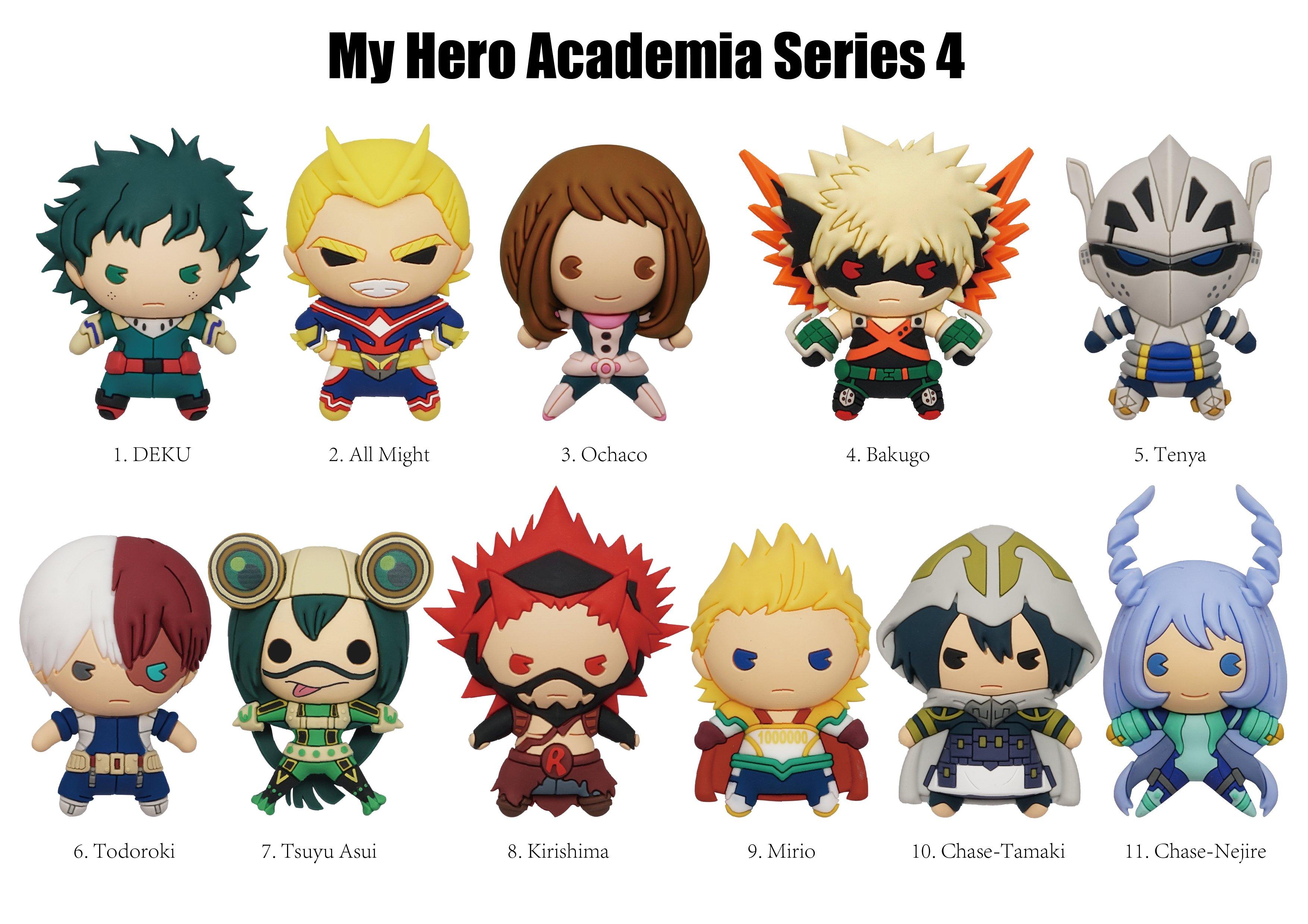 My Hero Academia Series 4 Figural Foam Blind Bag Keyring | GameStop